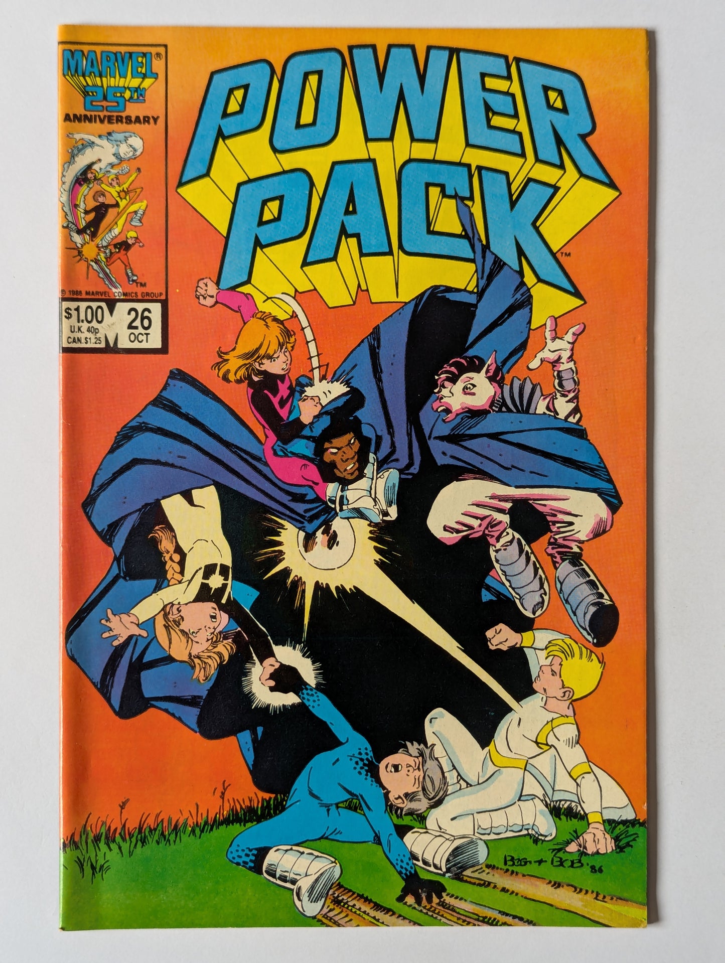 Power Pack #26 Marvel Comic Book