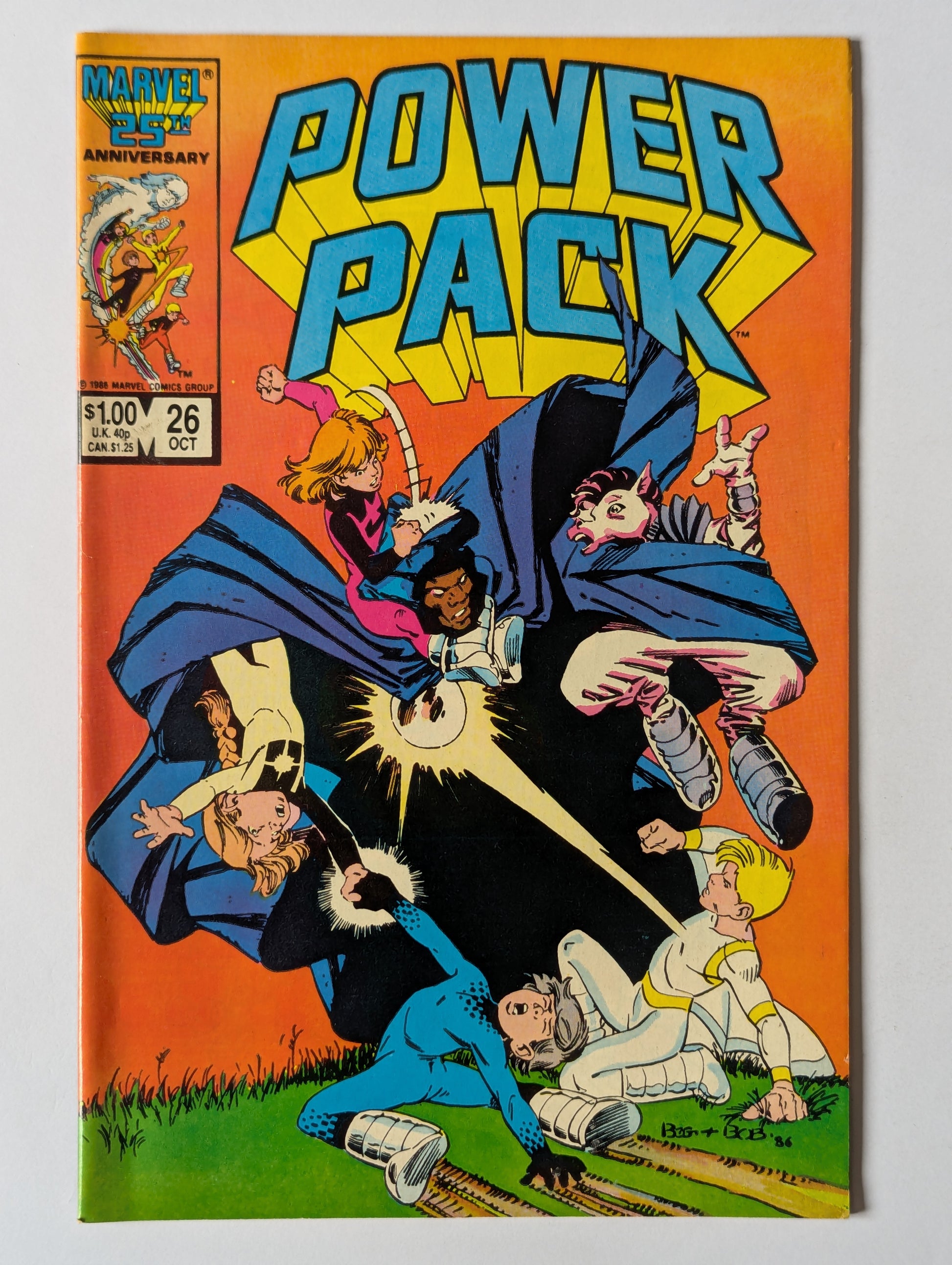 Power Pack #26 Marvel Comic Book