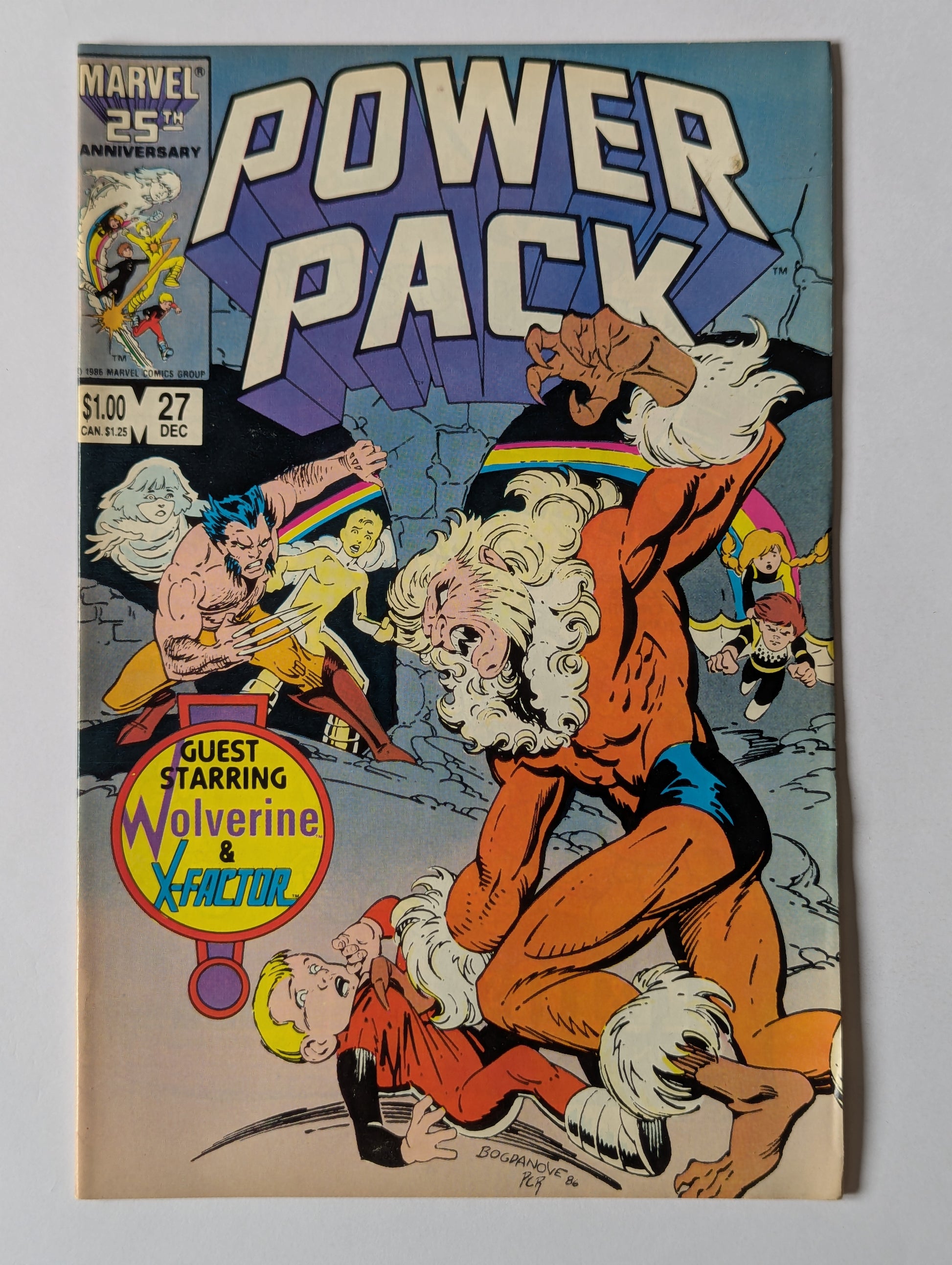 Power Pack #27 Marvel Comic Book
