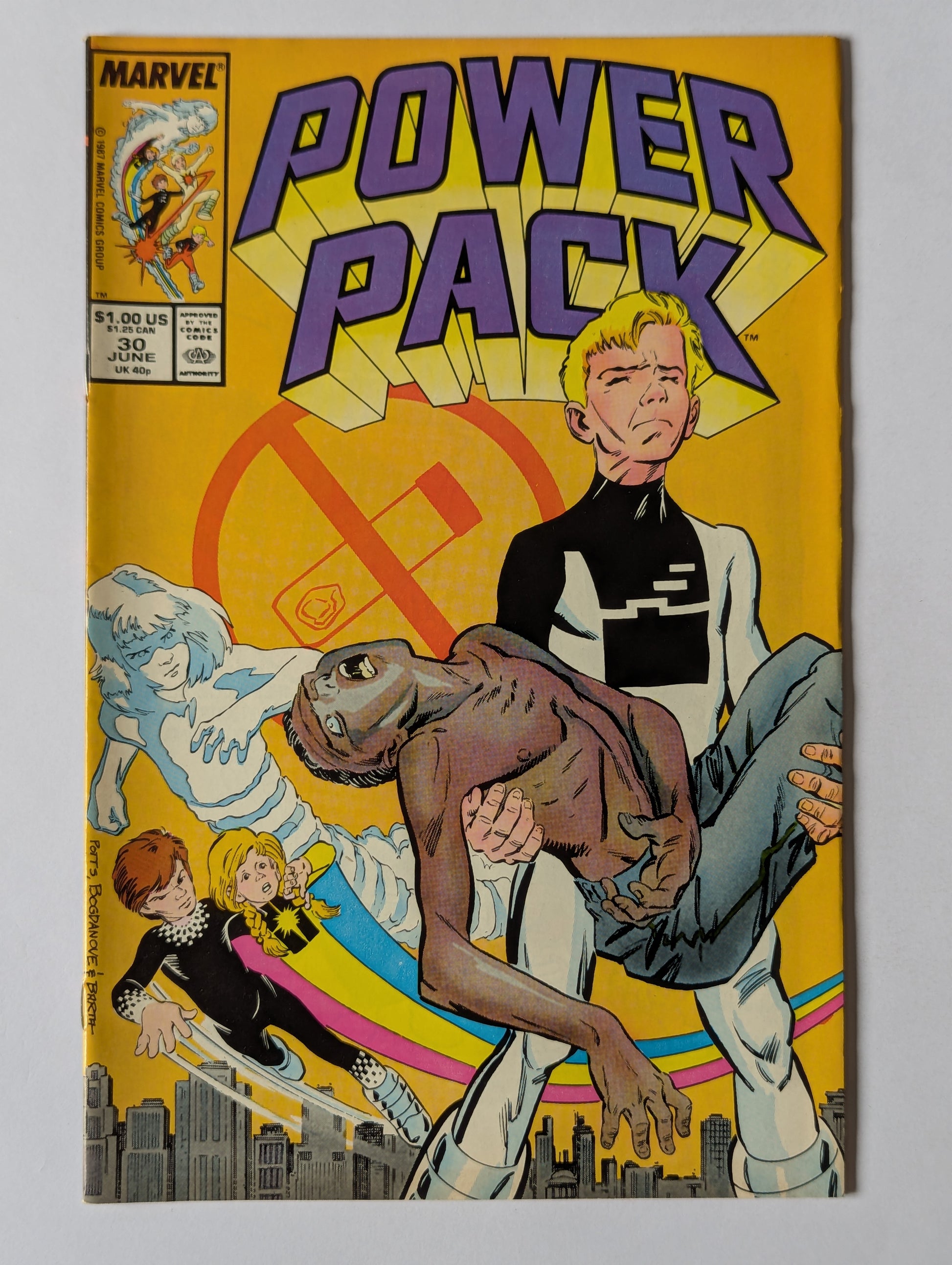 Power Pack #30 Marvel Comic Book