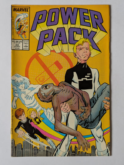Power Pack #30 Marvel Comic Book