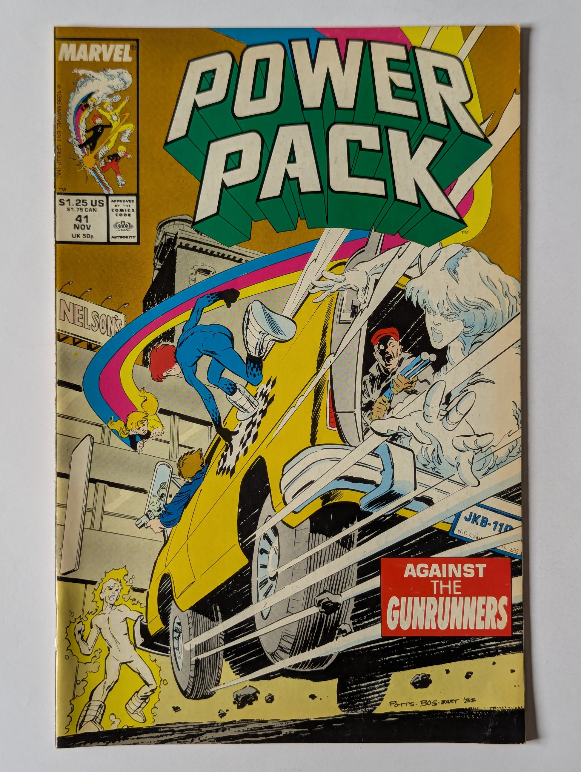 Power Pack #41 Marvel Comic Book