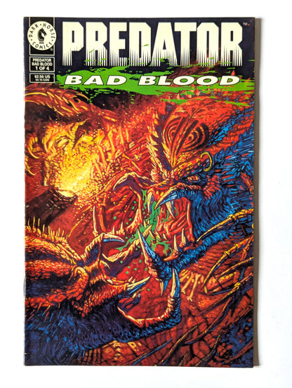 Predator Bad Blood #1 Dark Horse Comic Book