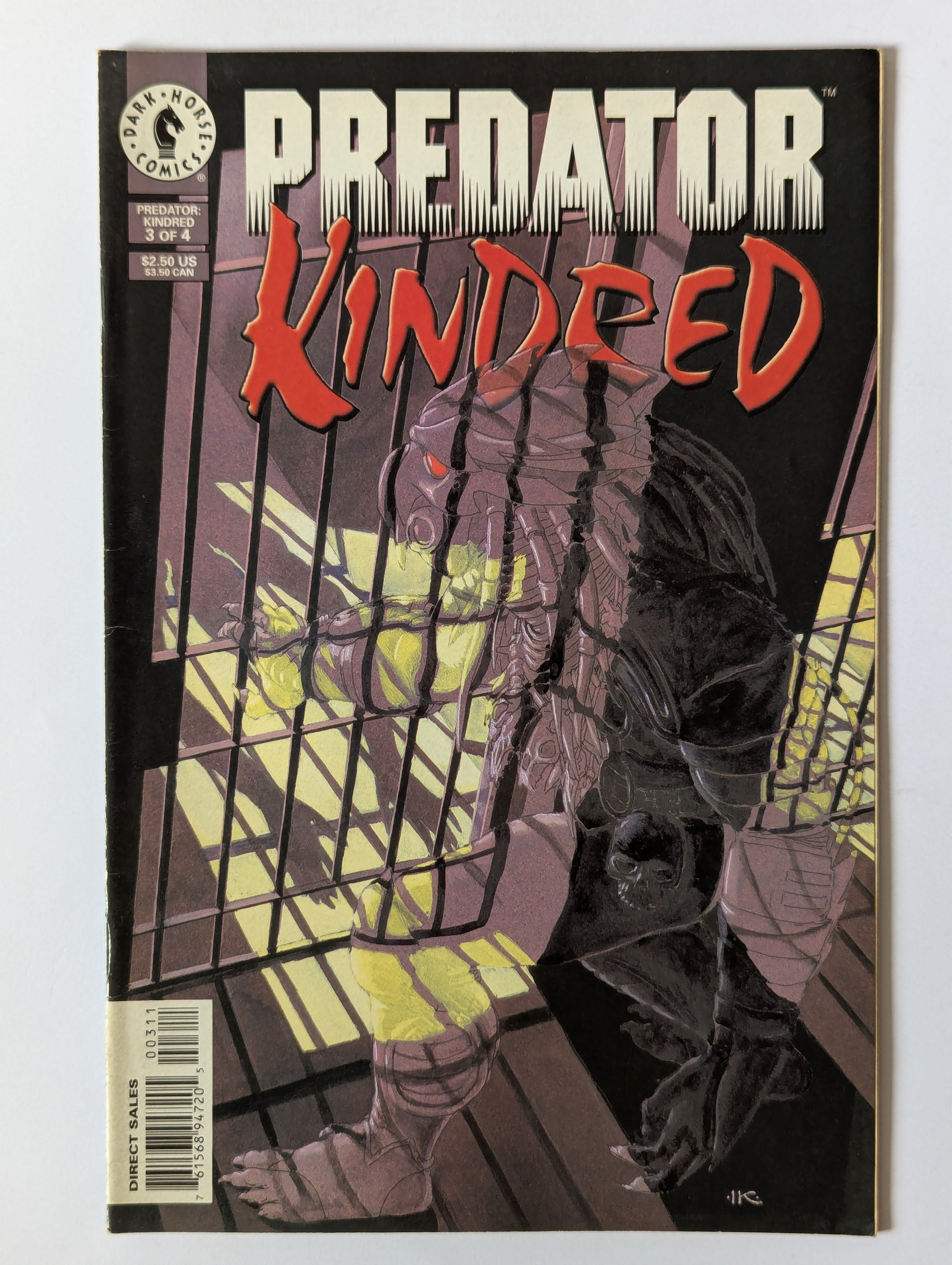 Predator Kindred #4 Dark Horse Comic Book