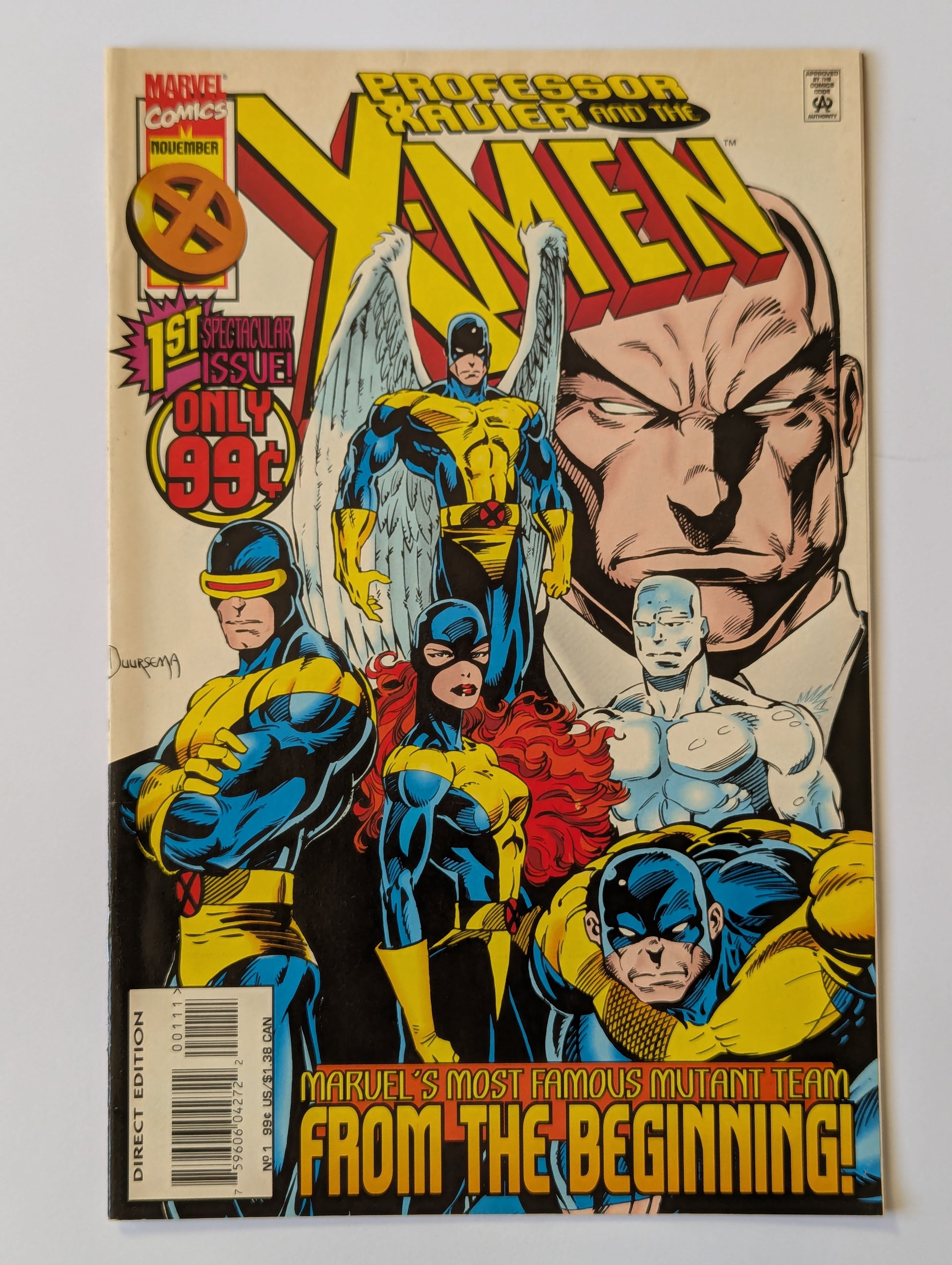 Professor Xavier and the X-Men #1 Marvel Comic Book