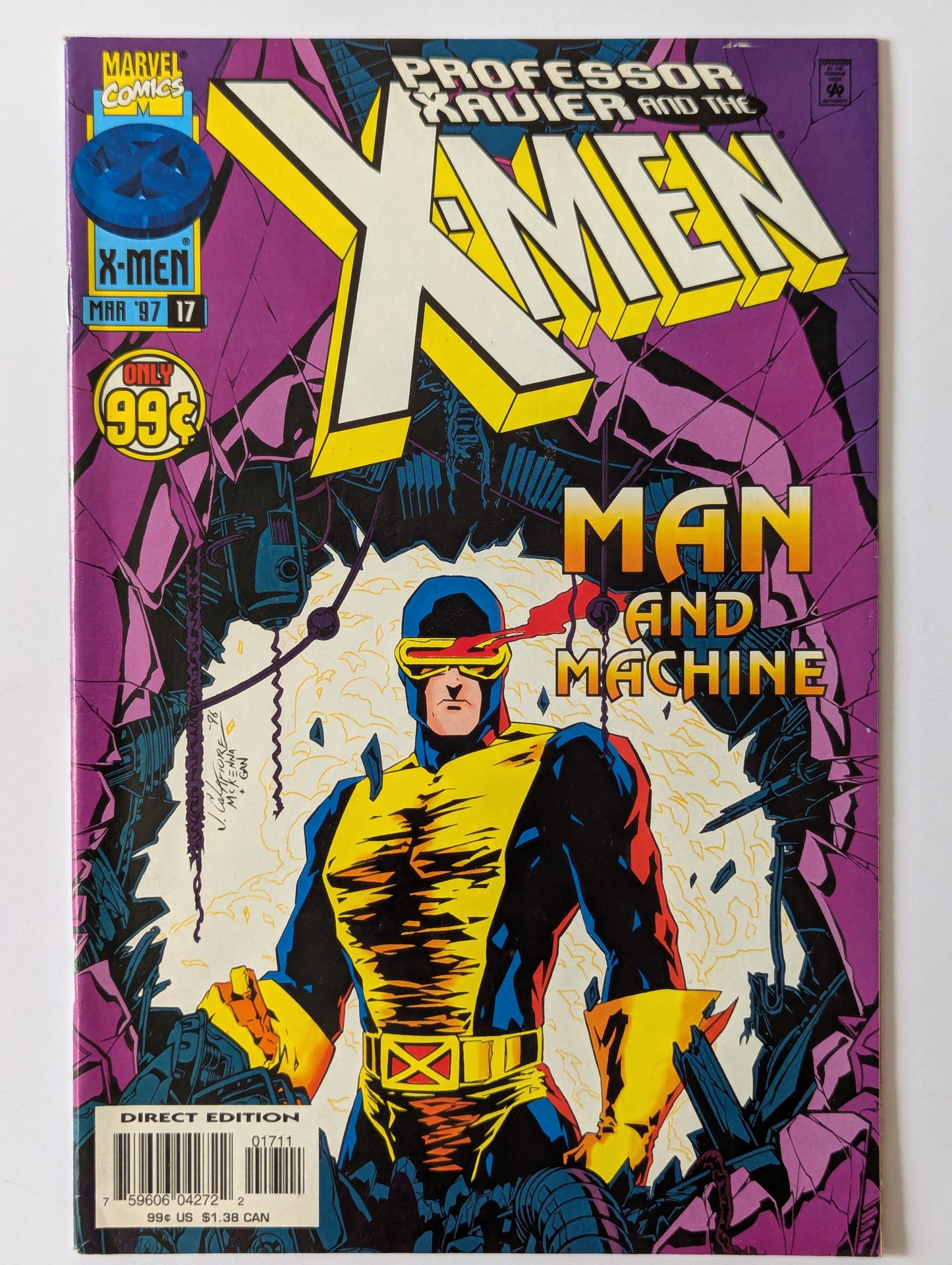 Professor Xavier and the X-Men #17 Marvel Comic Book