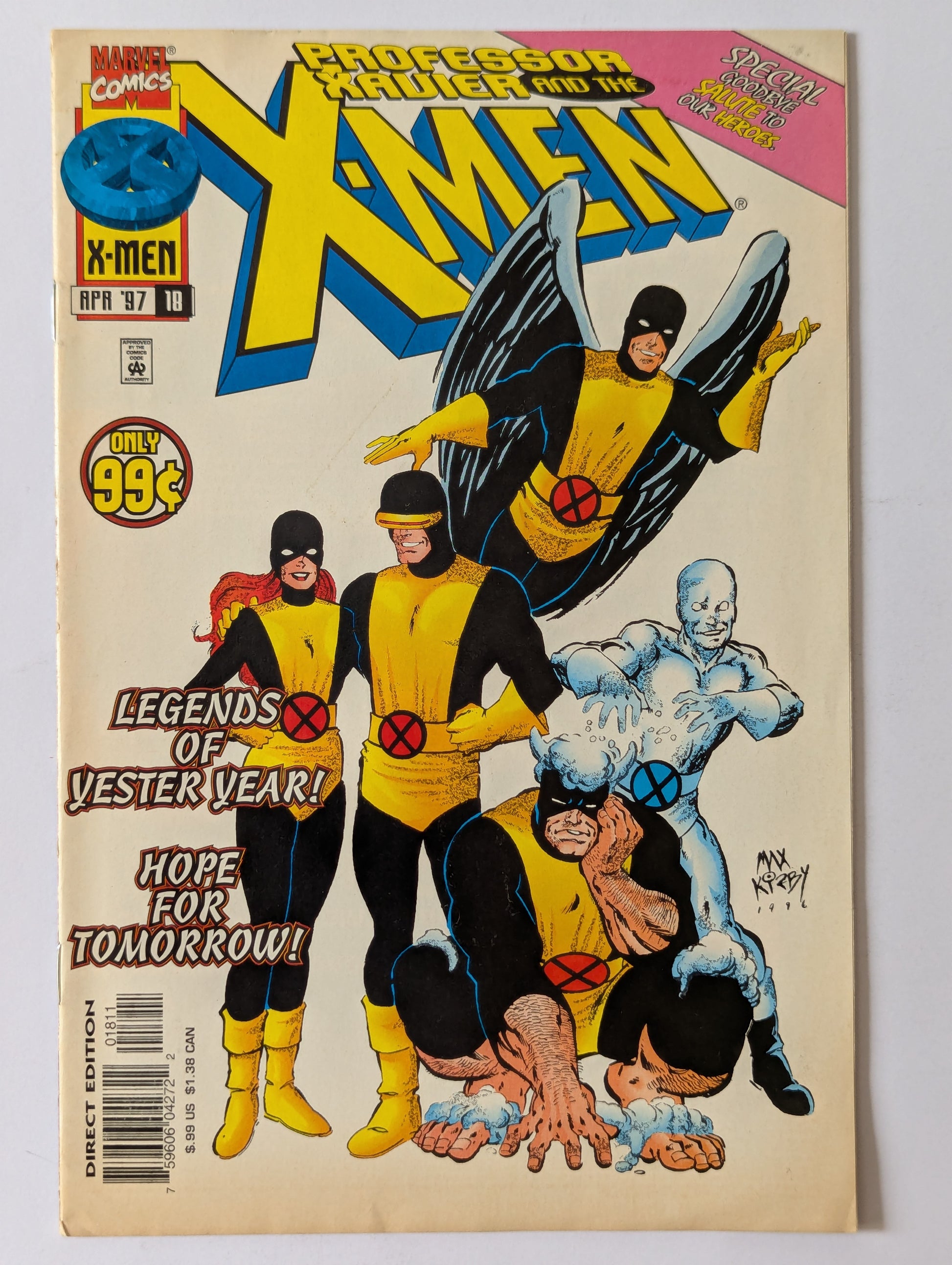 Professor Xavier and the X-Men #18 Marvel Comic Book