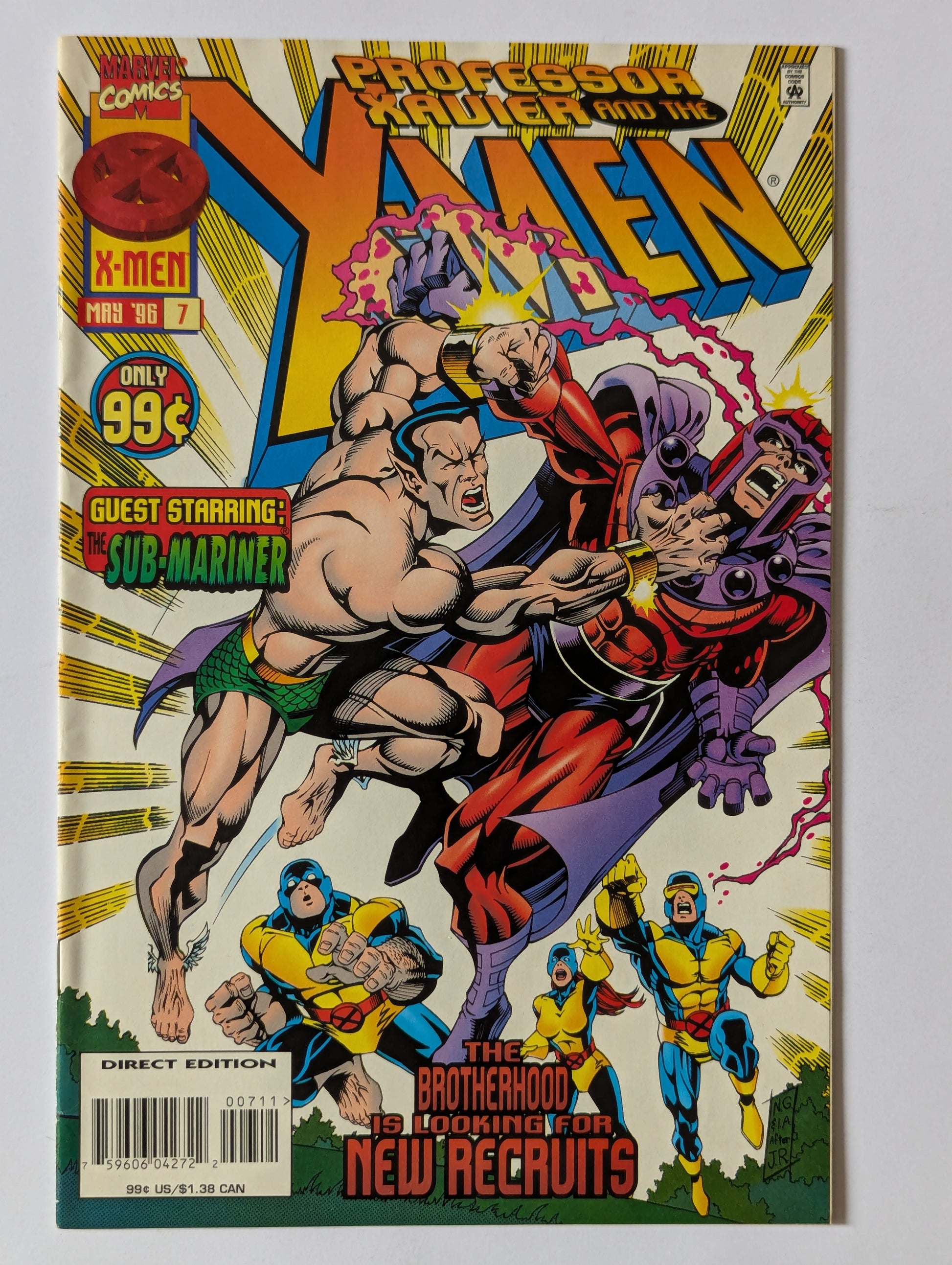 Professor Xavier and the X-Men #7 Marvel Comic Book