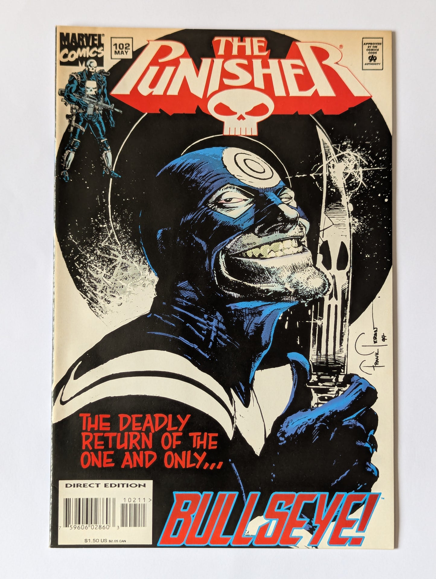 Punisher #102 Marvel Comic Book