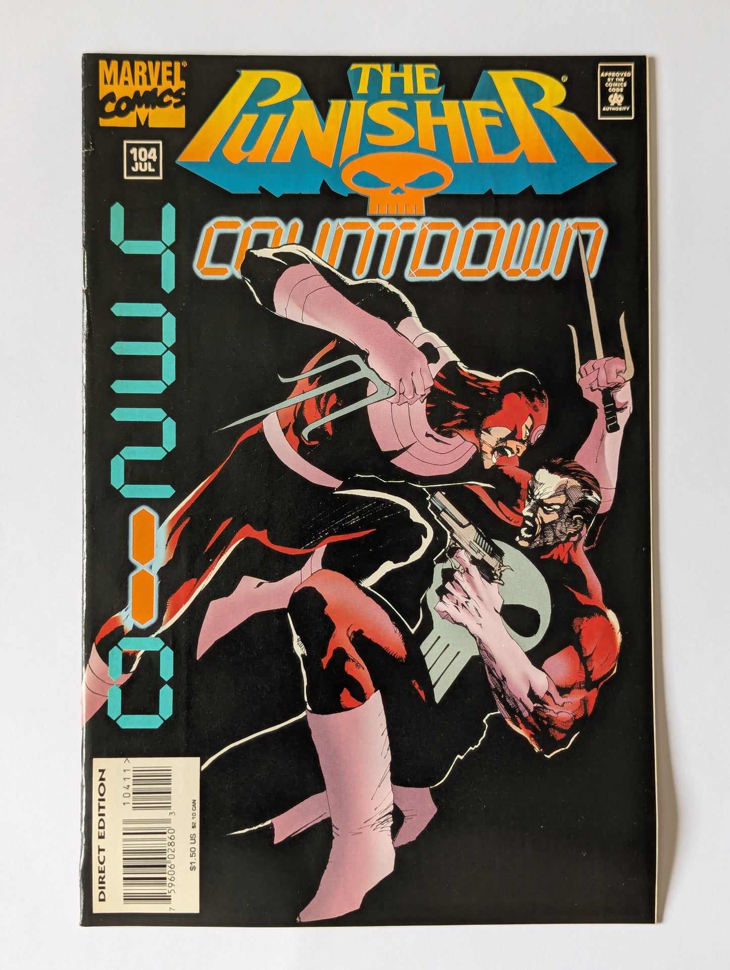 Punisher #104 Marvel Comic Book