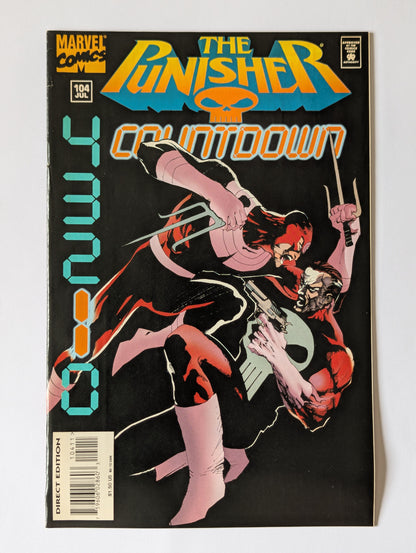 Punisher #104 Marvel Comic Book