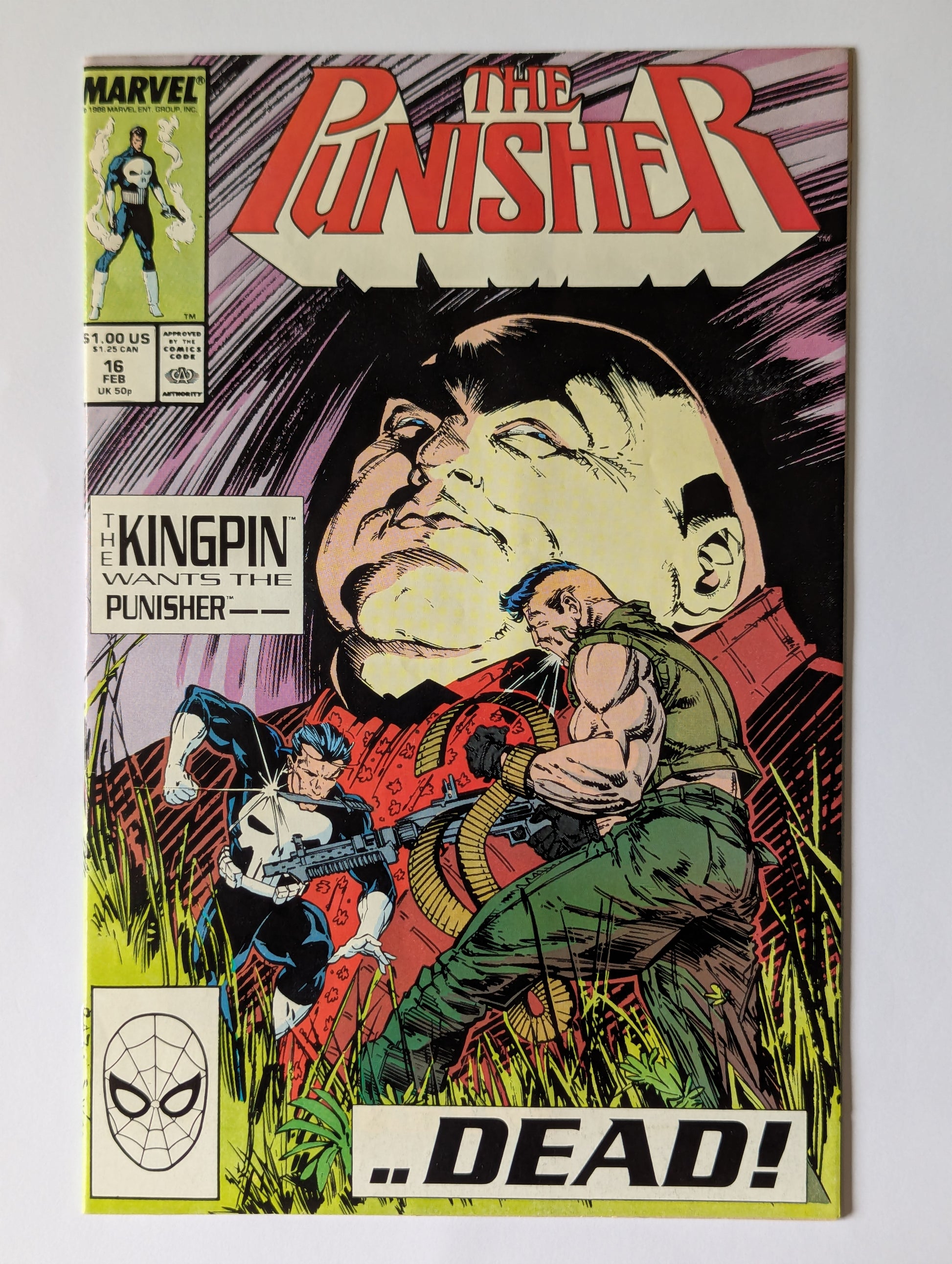 Punisher #16 Marvel Comic Book