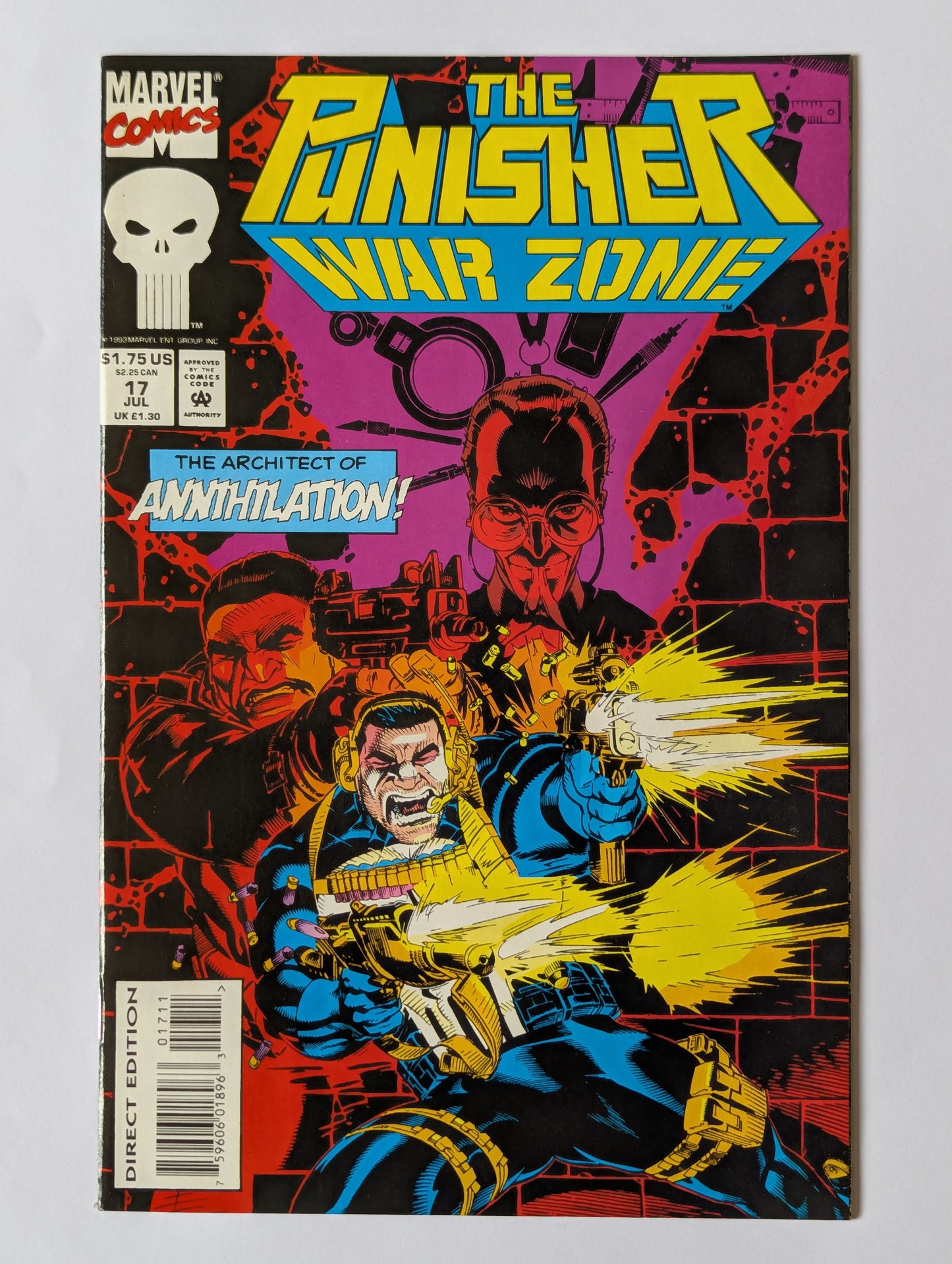 Punisher War Zone #17 Marvel Comic Book