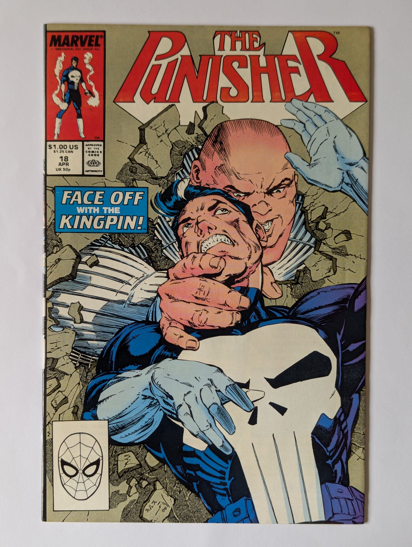 Punisher #18 Marvel Comic Book
