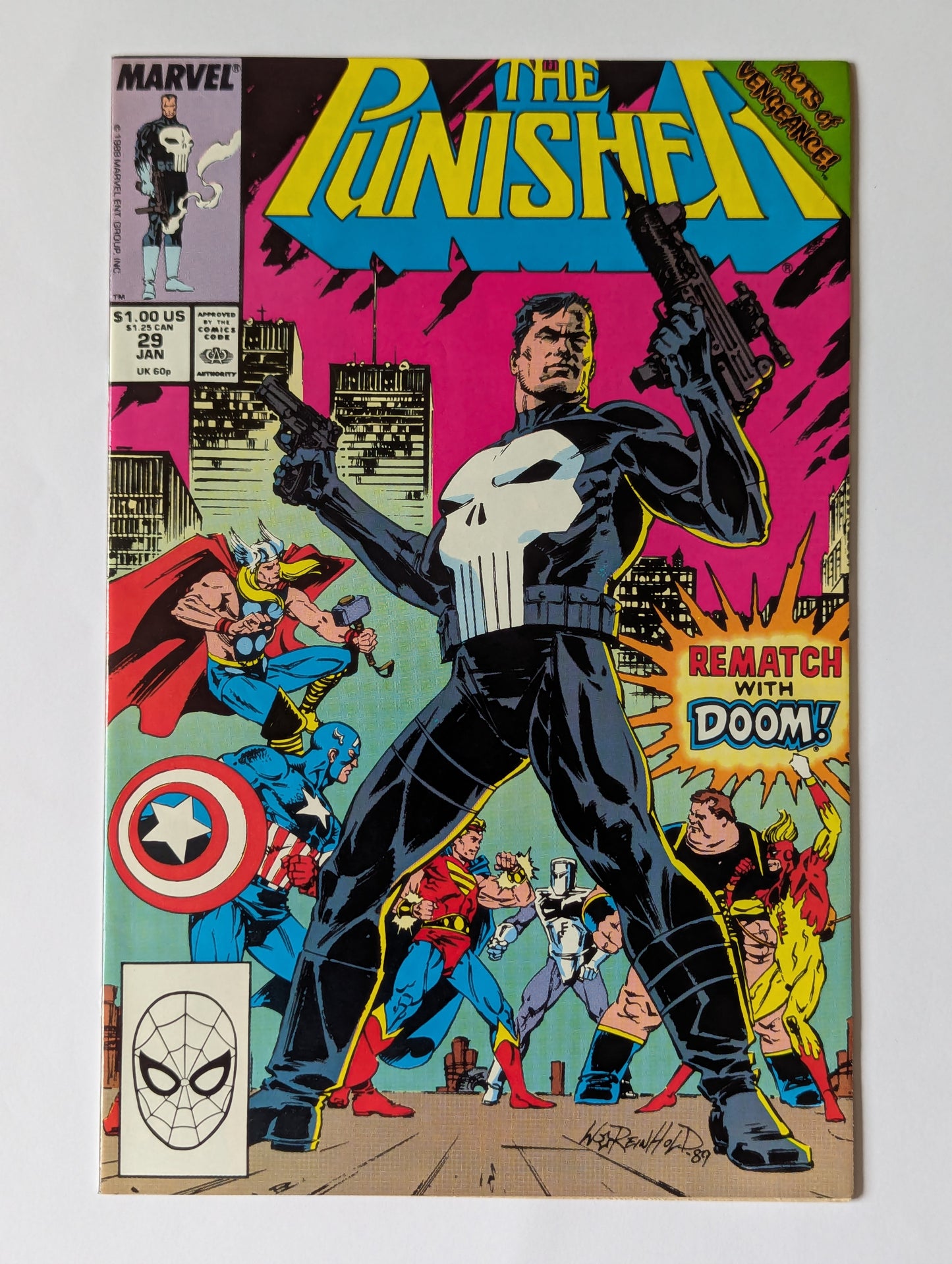 Punisher #29 Marvel Comic Book