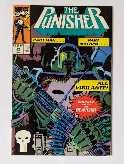 Punisher #34 Marvel Comic Book