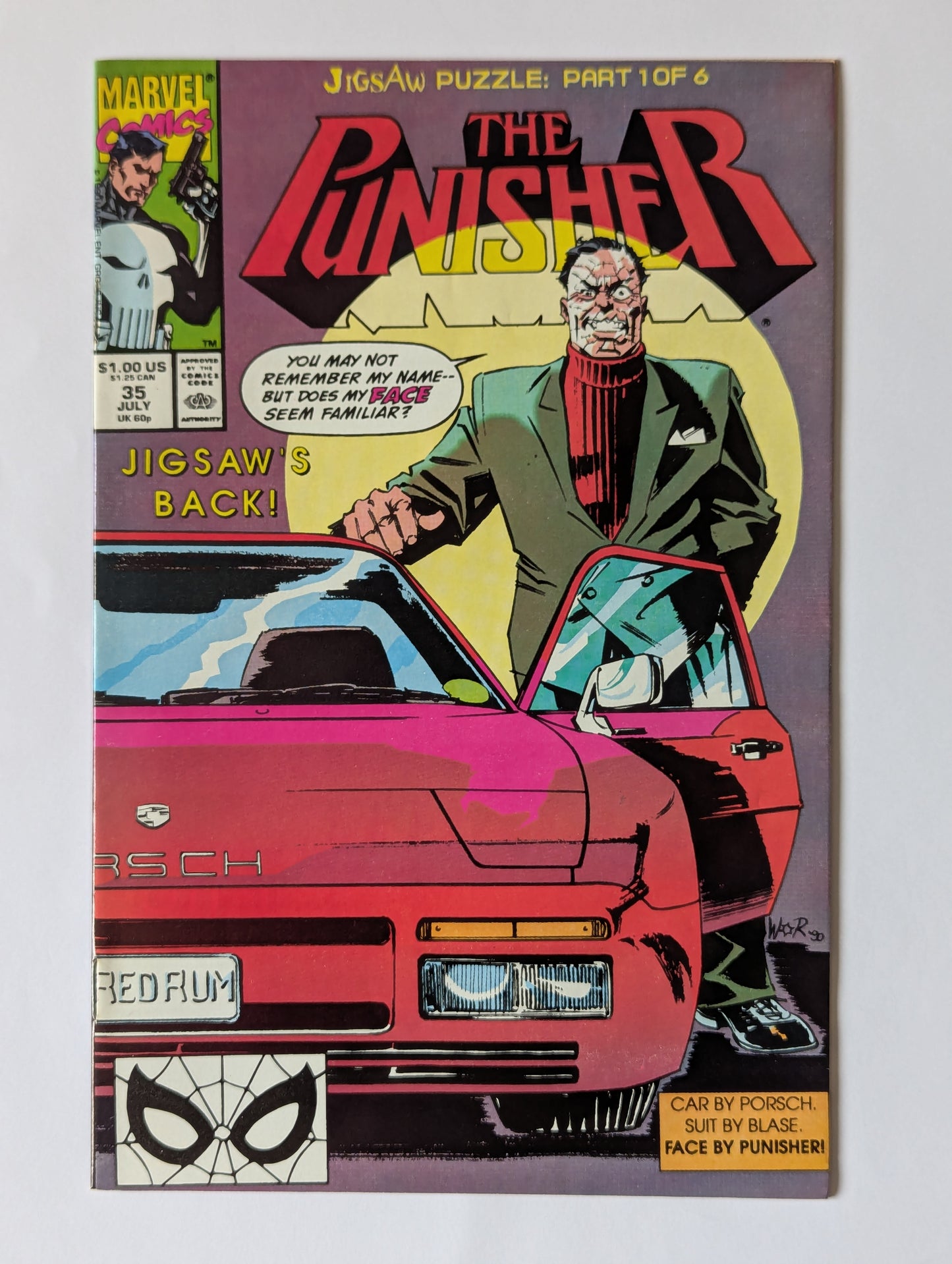 Punisher #35 Marvel Comic Book