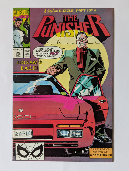 Punisher #35 Marvel Comic Book