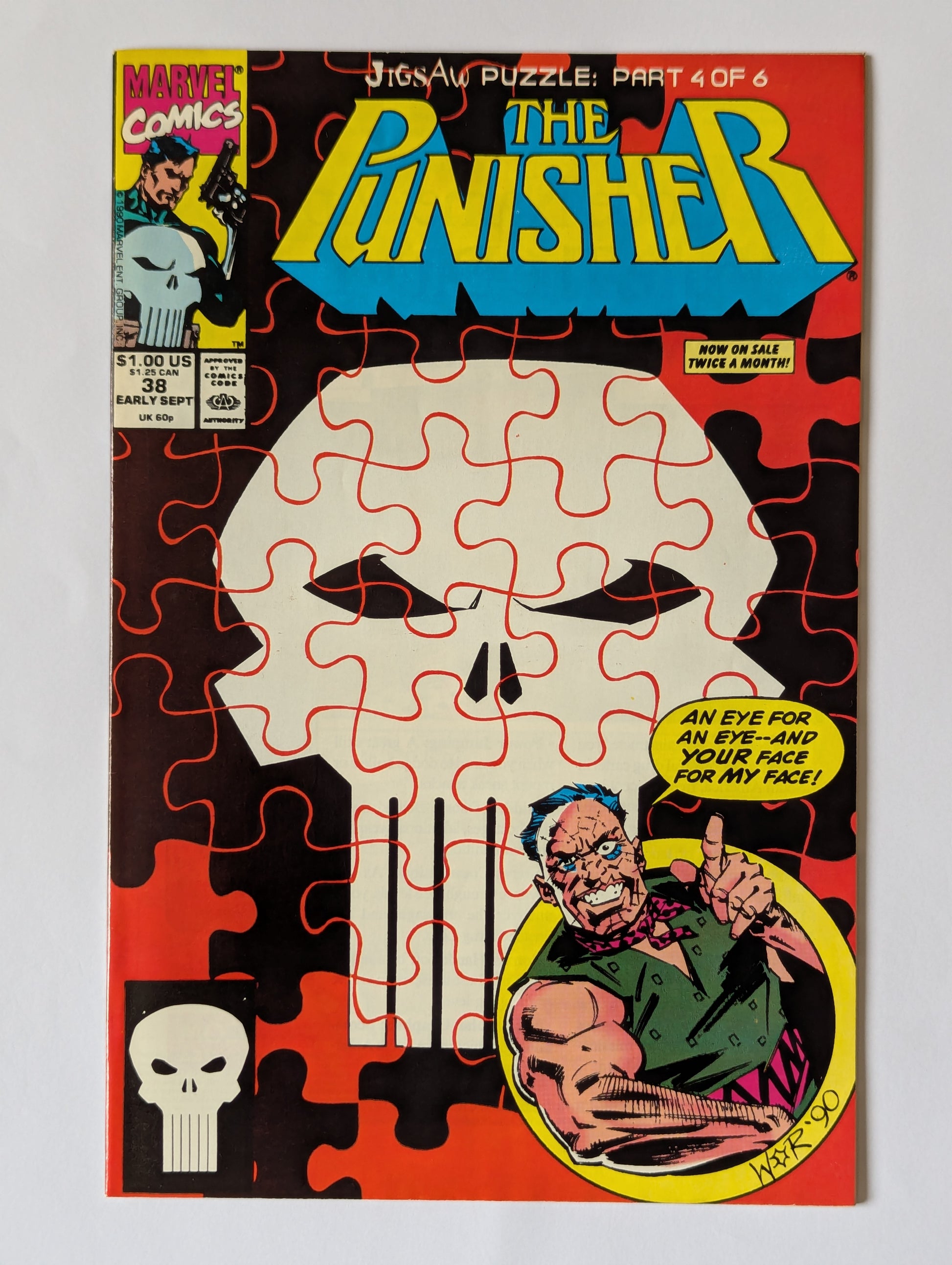 Punisher #38 Marvel Comic Book