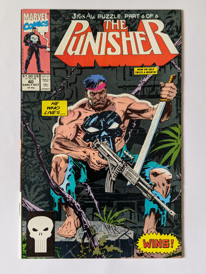 Punisher #40 Marvel Comic Book