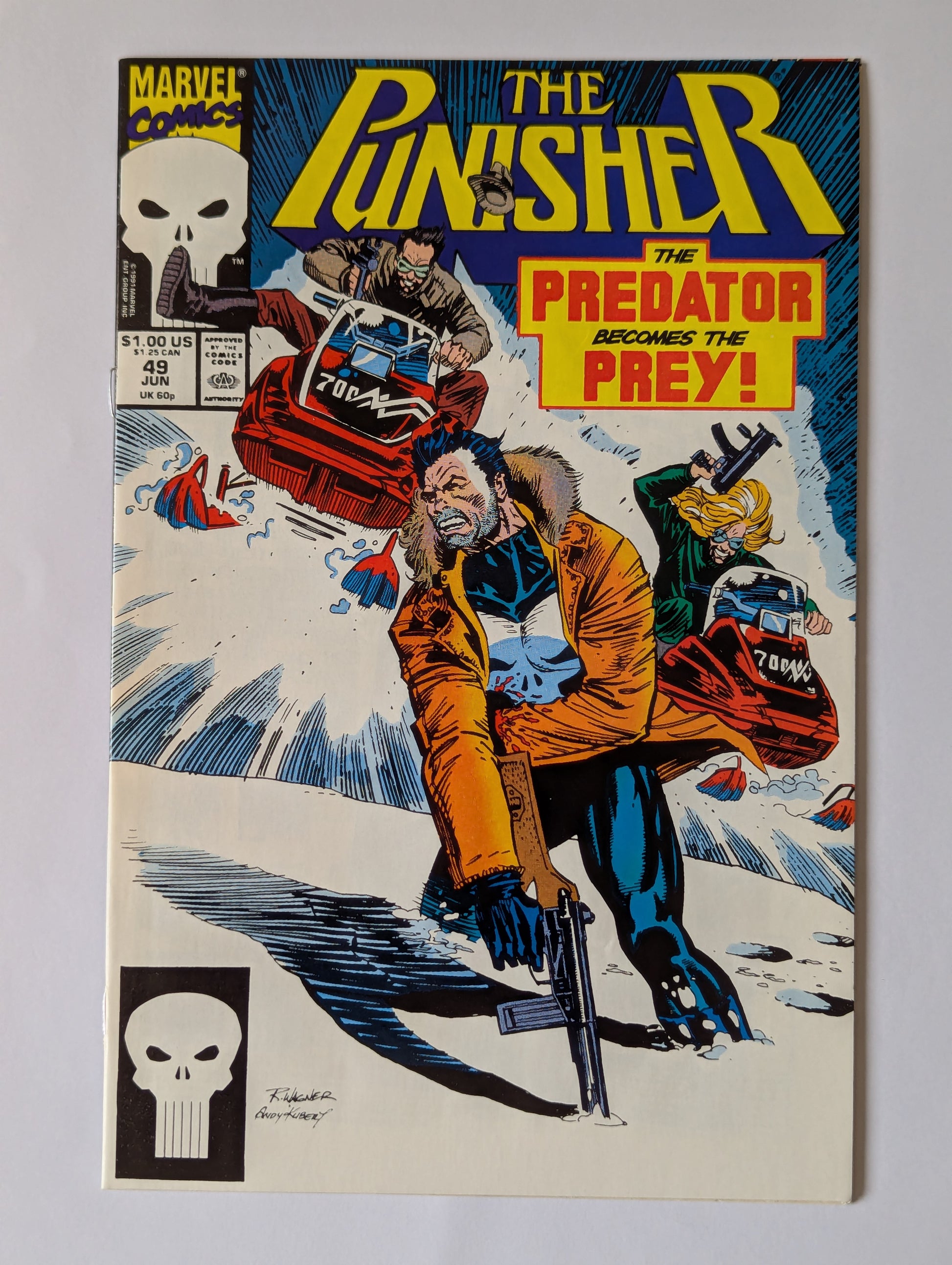 Punisher #48 Marvel Comic Book