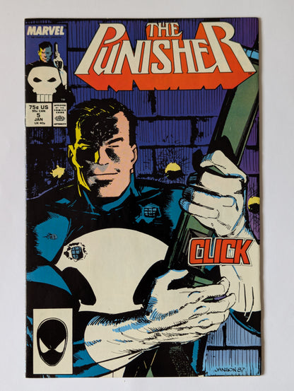Punisher #5 Marvel Comic Book