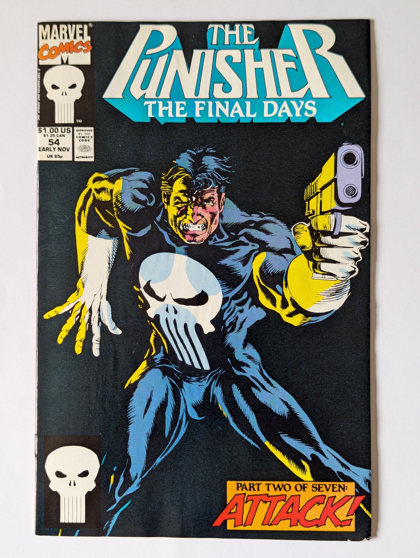 Punisher #54 Marvel Comic Book