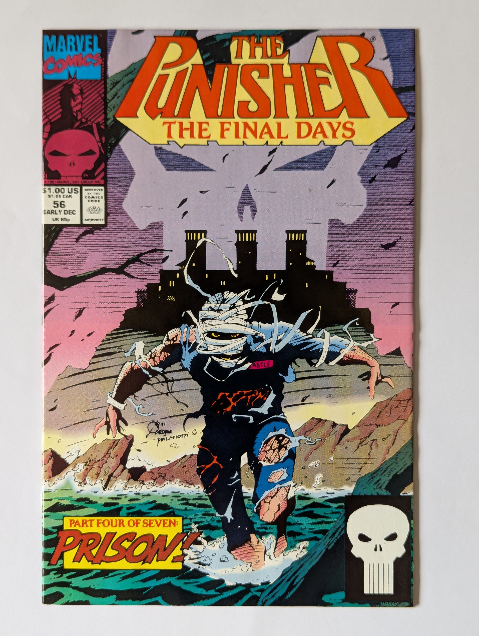 Punisher #56 Marvel Comic Book