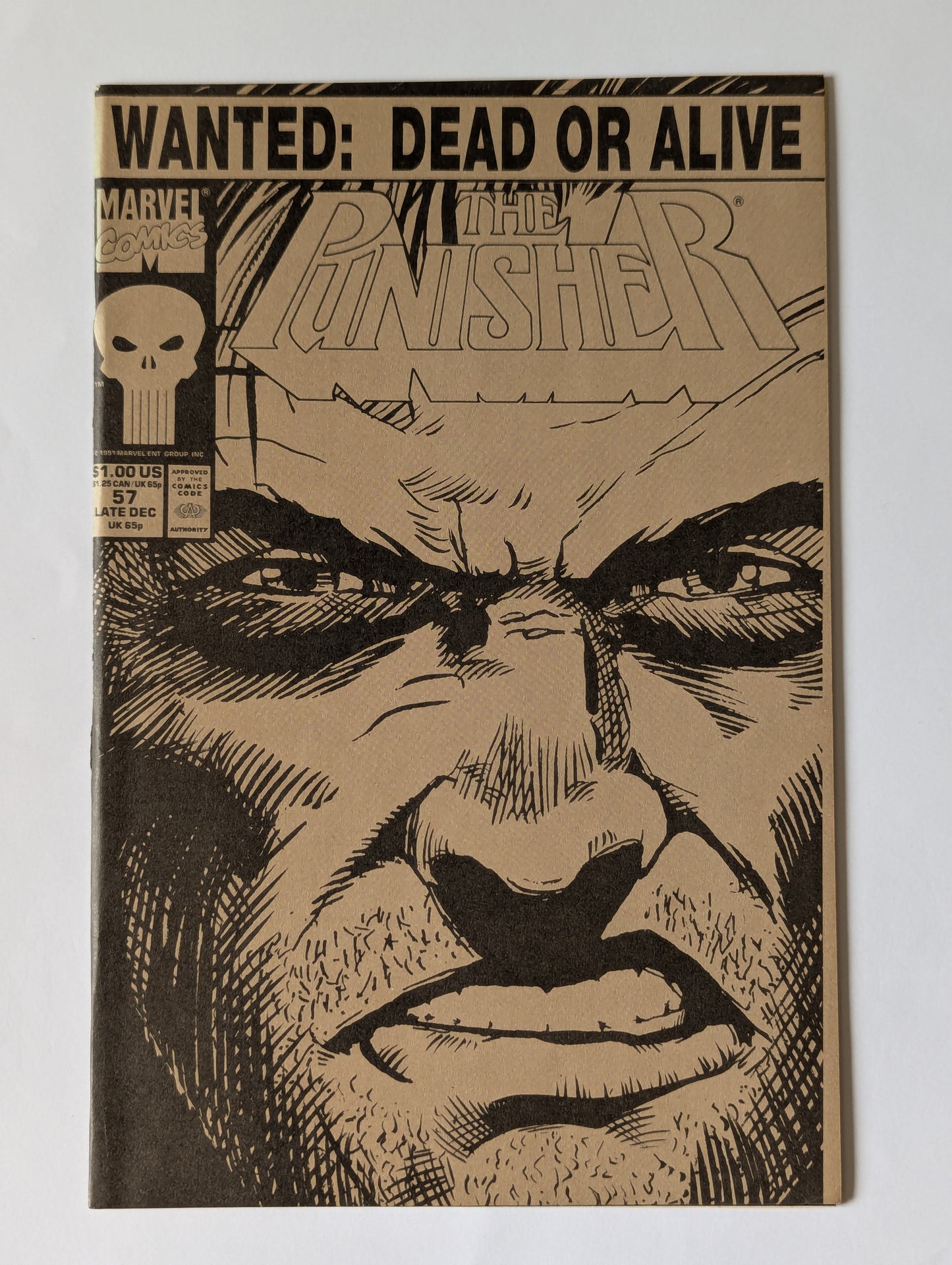Punisher #57 Marvel Comic Book