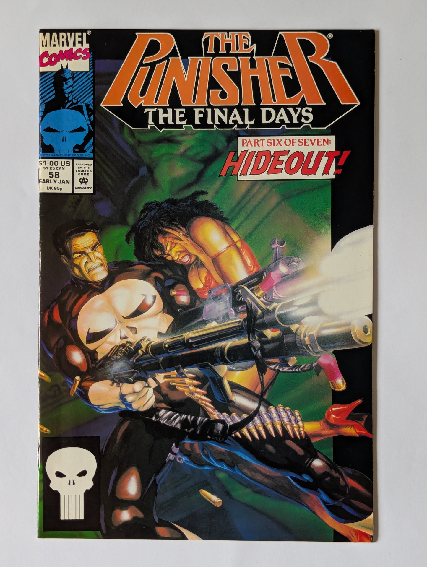 Punisher #58 Marvel Comic Book