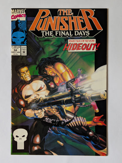 Punisher #58 Marvel Comic Book
