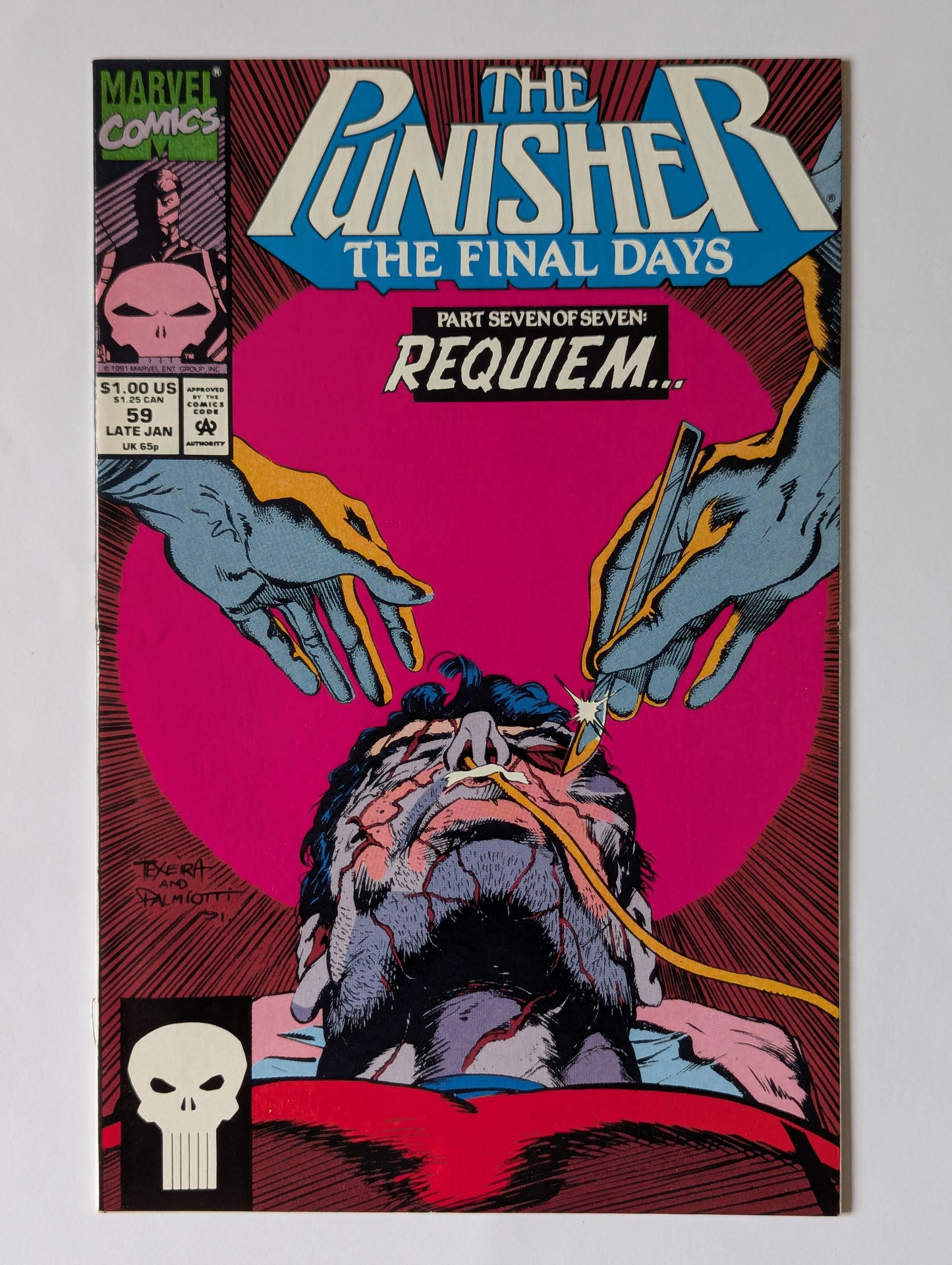 Punisher #59 Marvel Comic Book