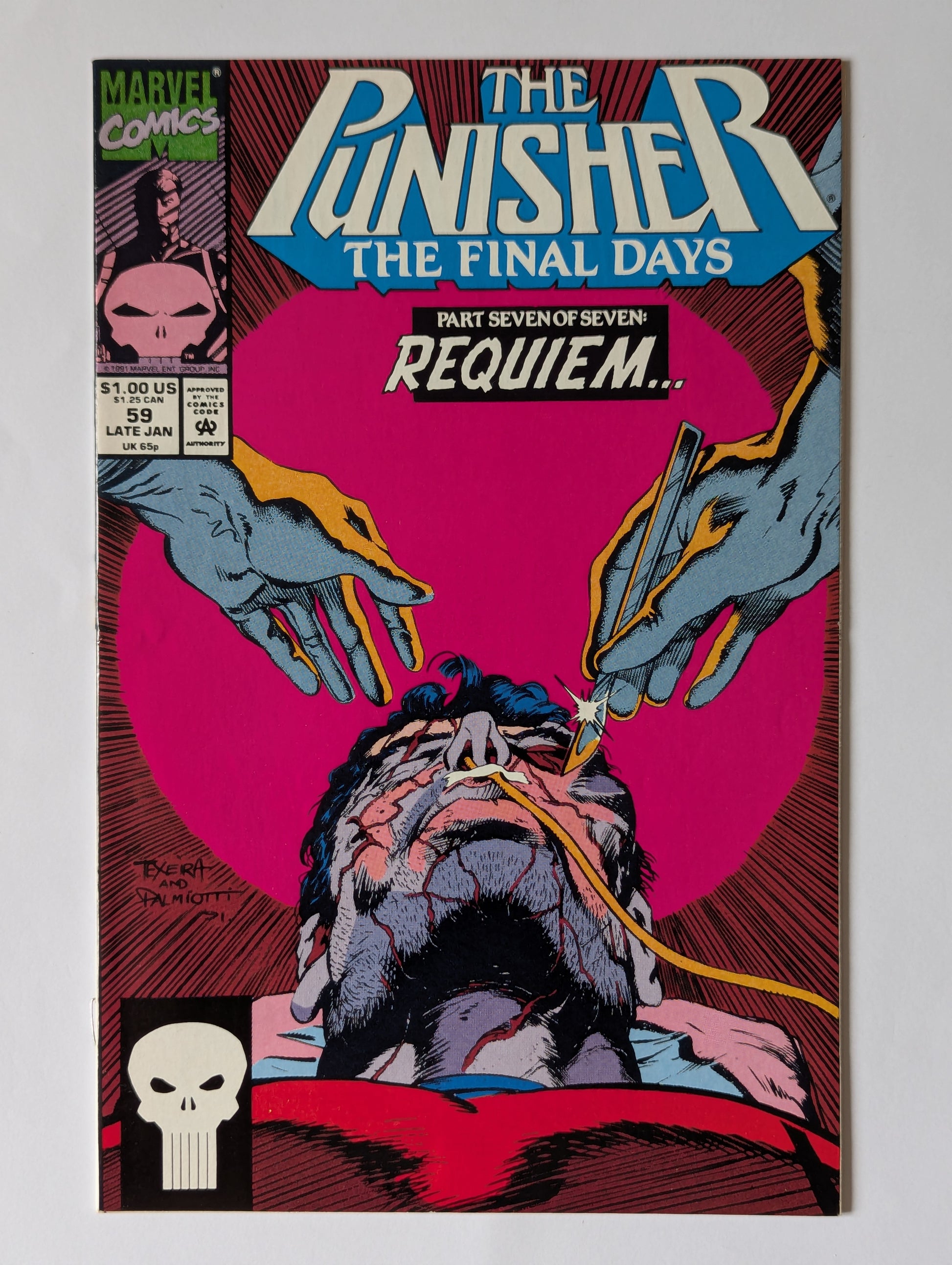 Punisher #59 Marvel Comic Book