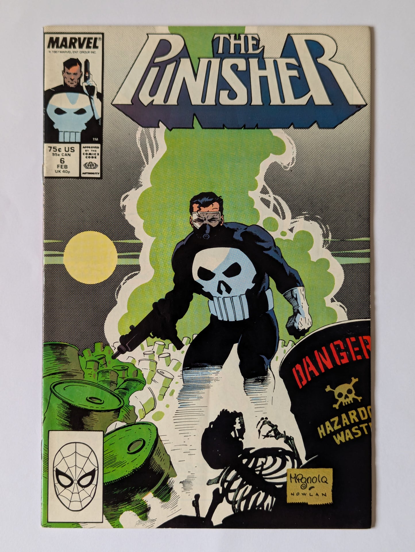 Punisher #6 Marvel Comic Book