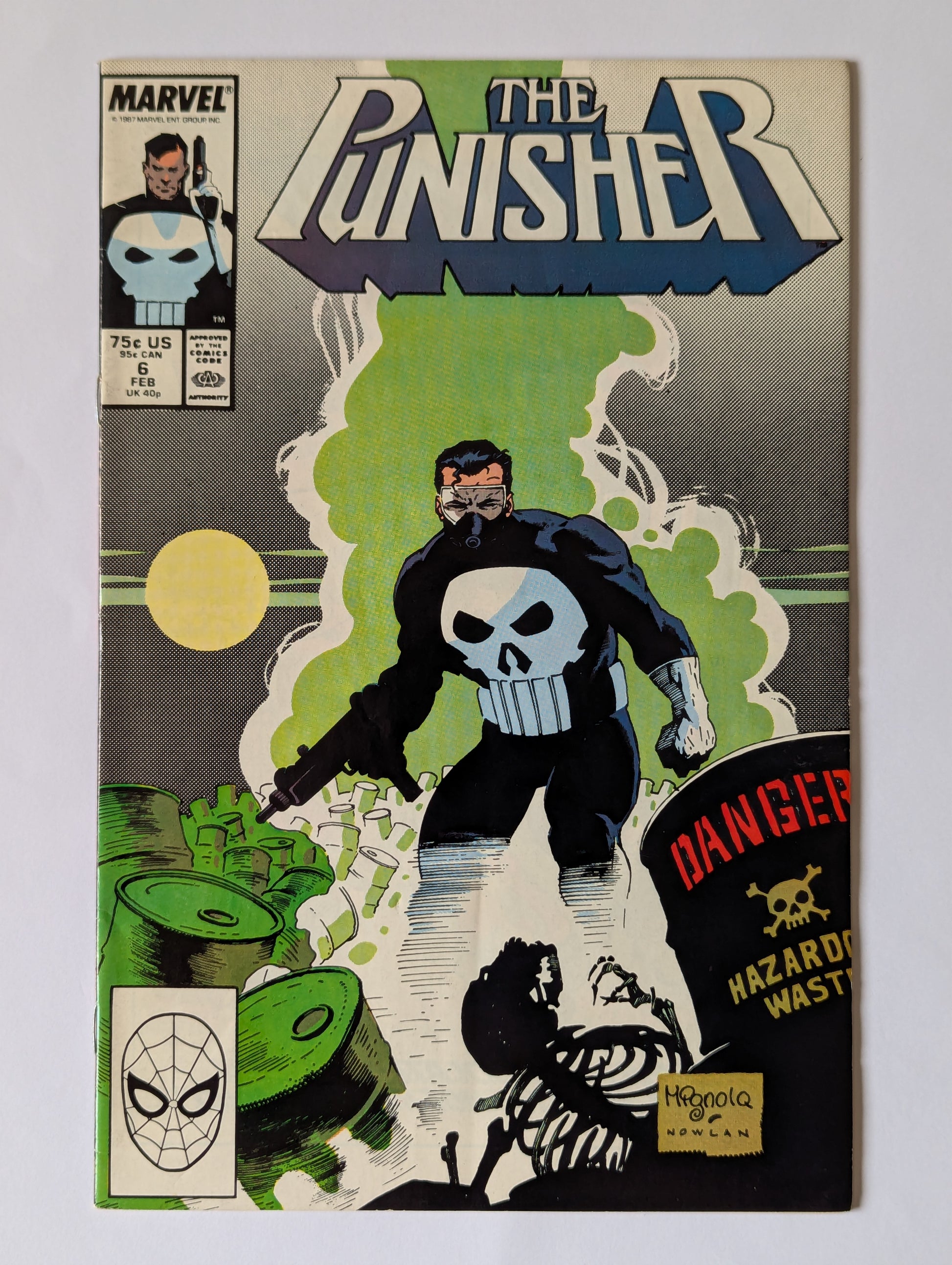 Punisher #6 Marvel Comic Book