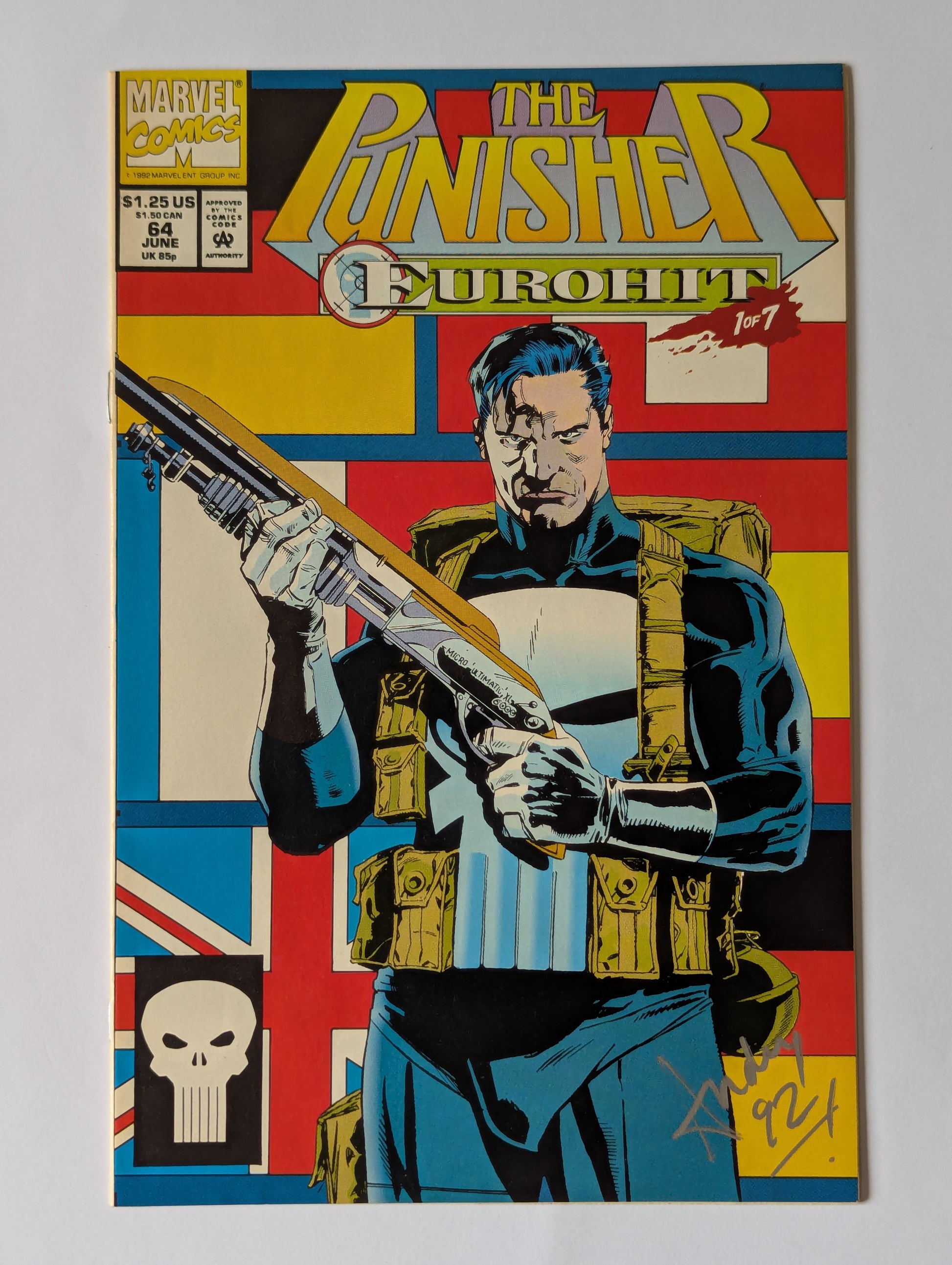 Punisher #64 Marvel Comic Book