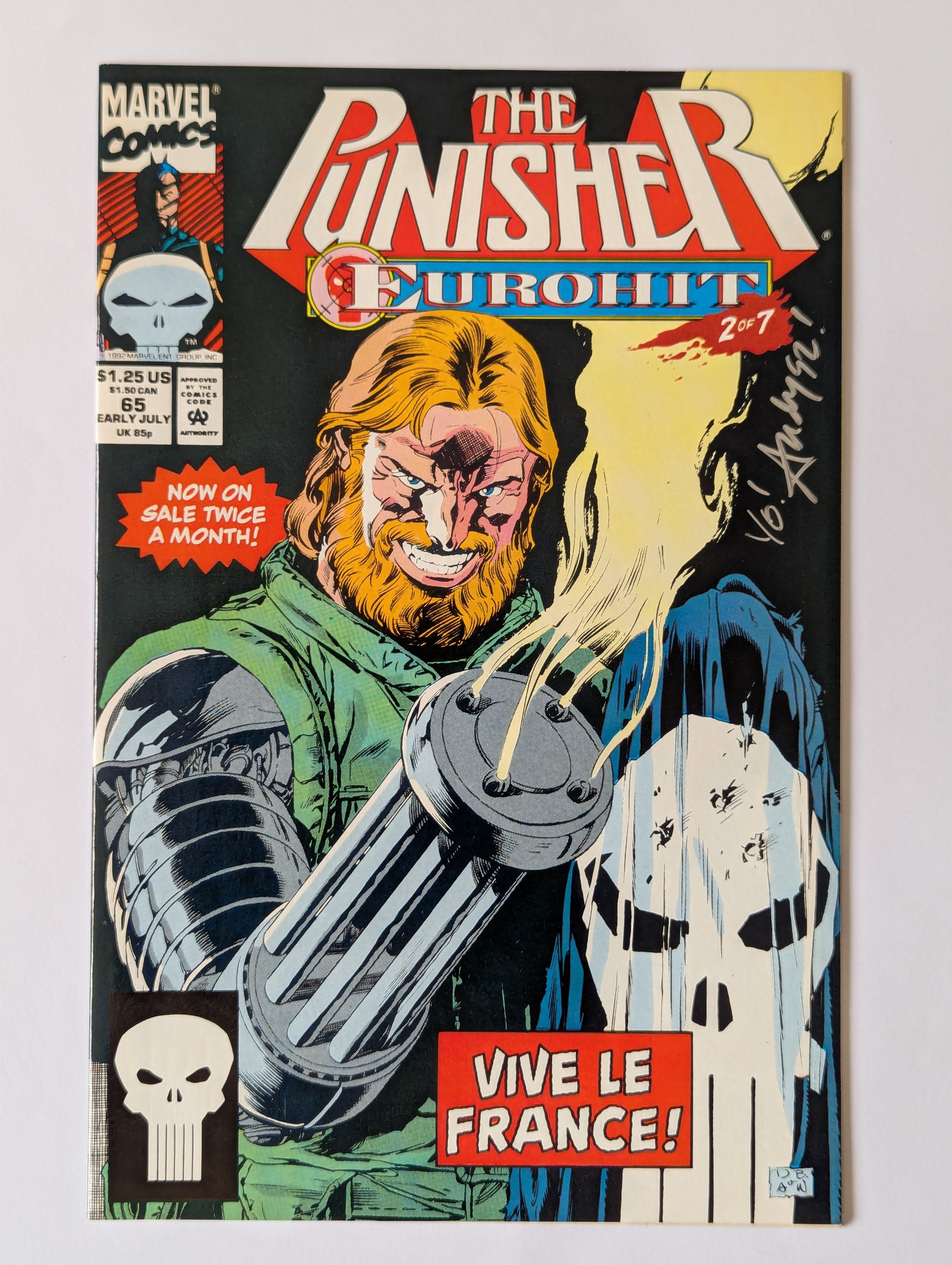 Punisher #65 Marvel Comic Book