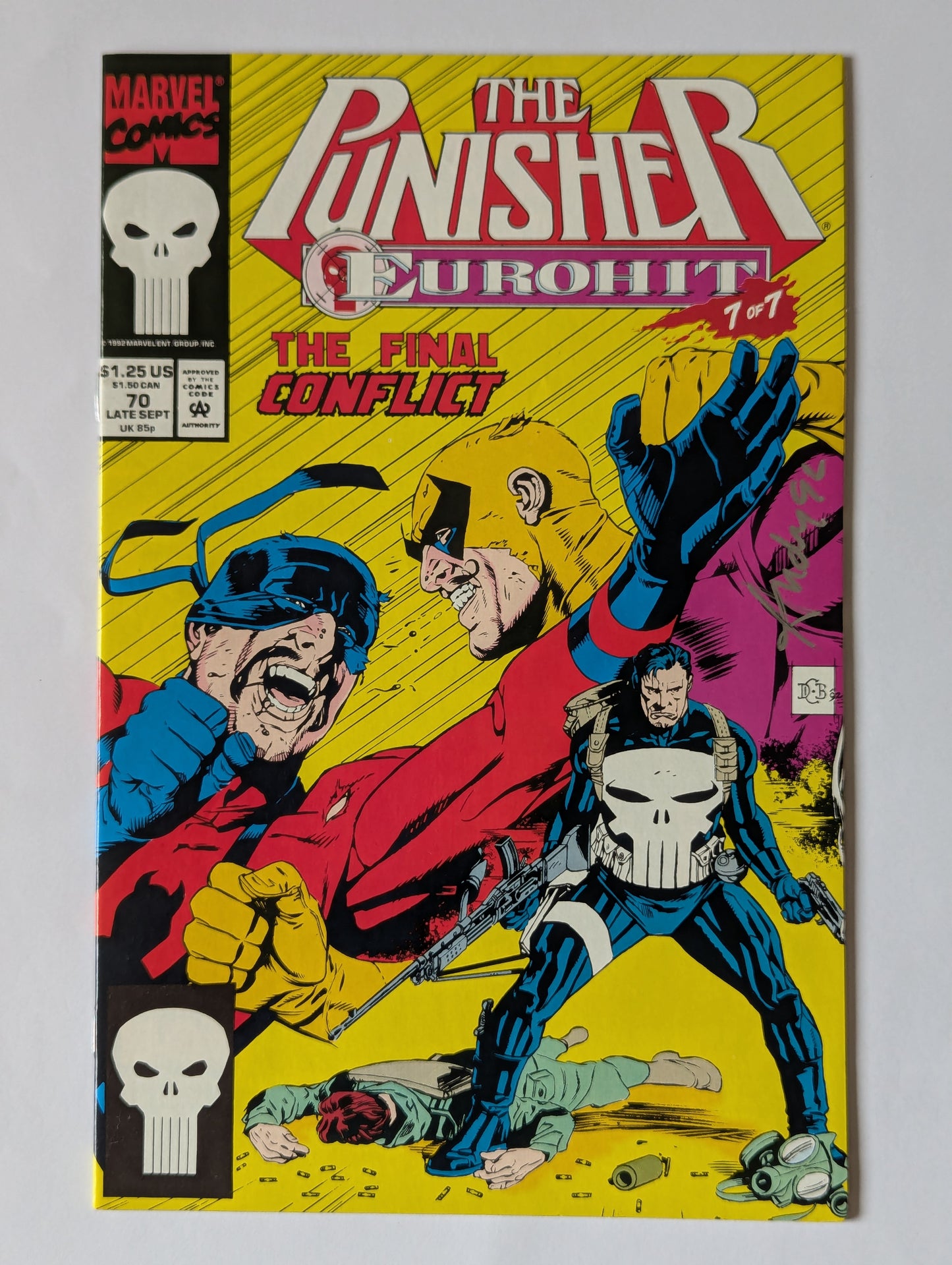 Punisher #70 Marvel Comic Book