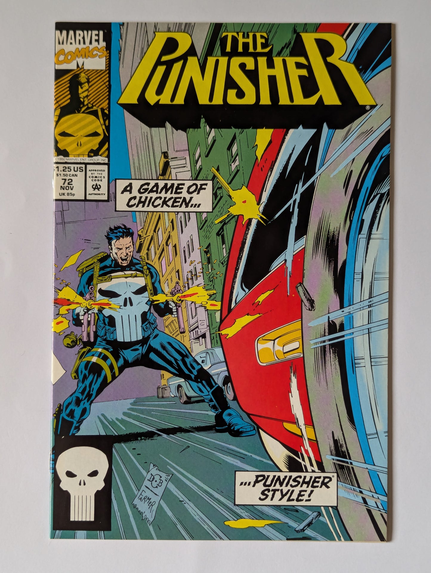 Punisher #72 Marvel Comic Book