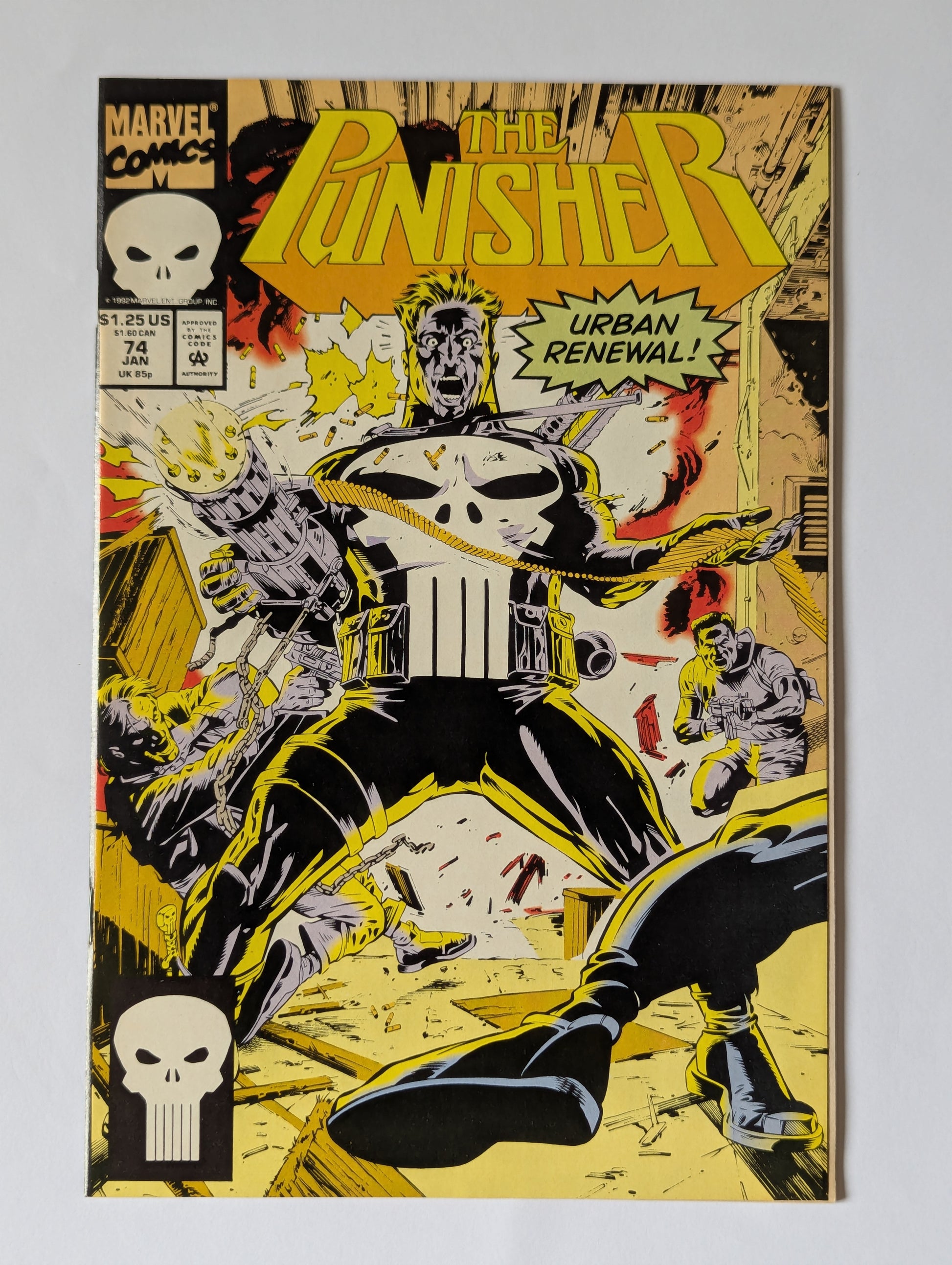 Punisher #74 Marvel Comic Book