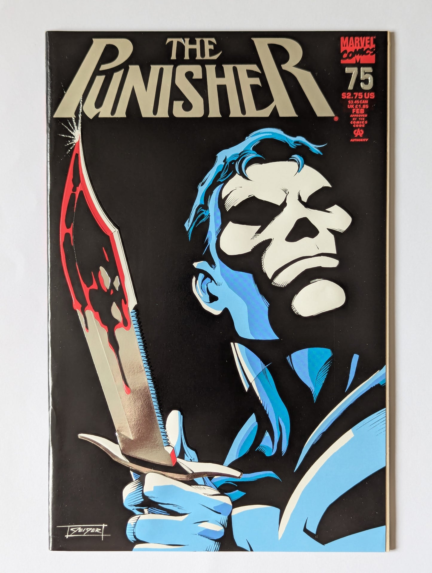 Punisher #75 Marvel Comic Book