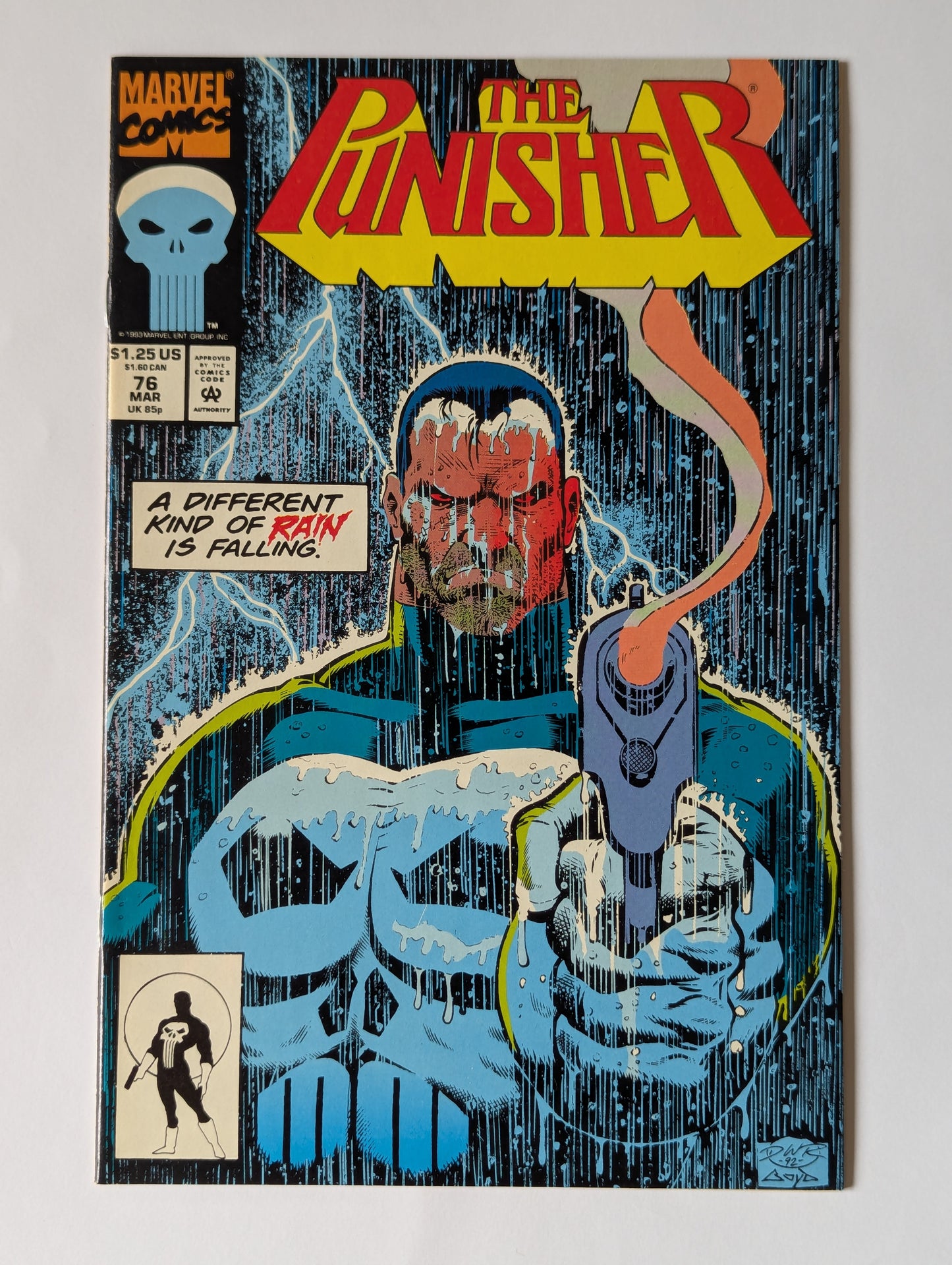 Punisher #76 Marvel Comic Book