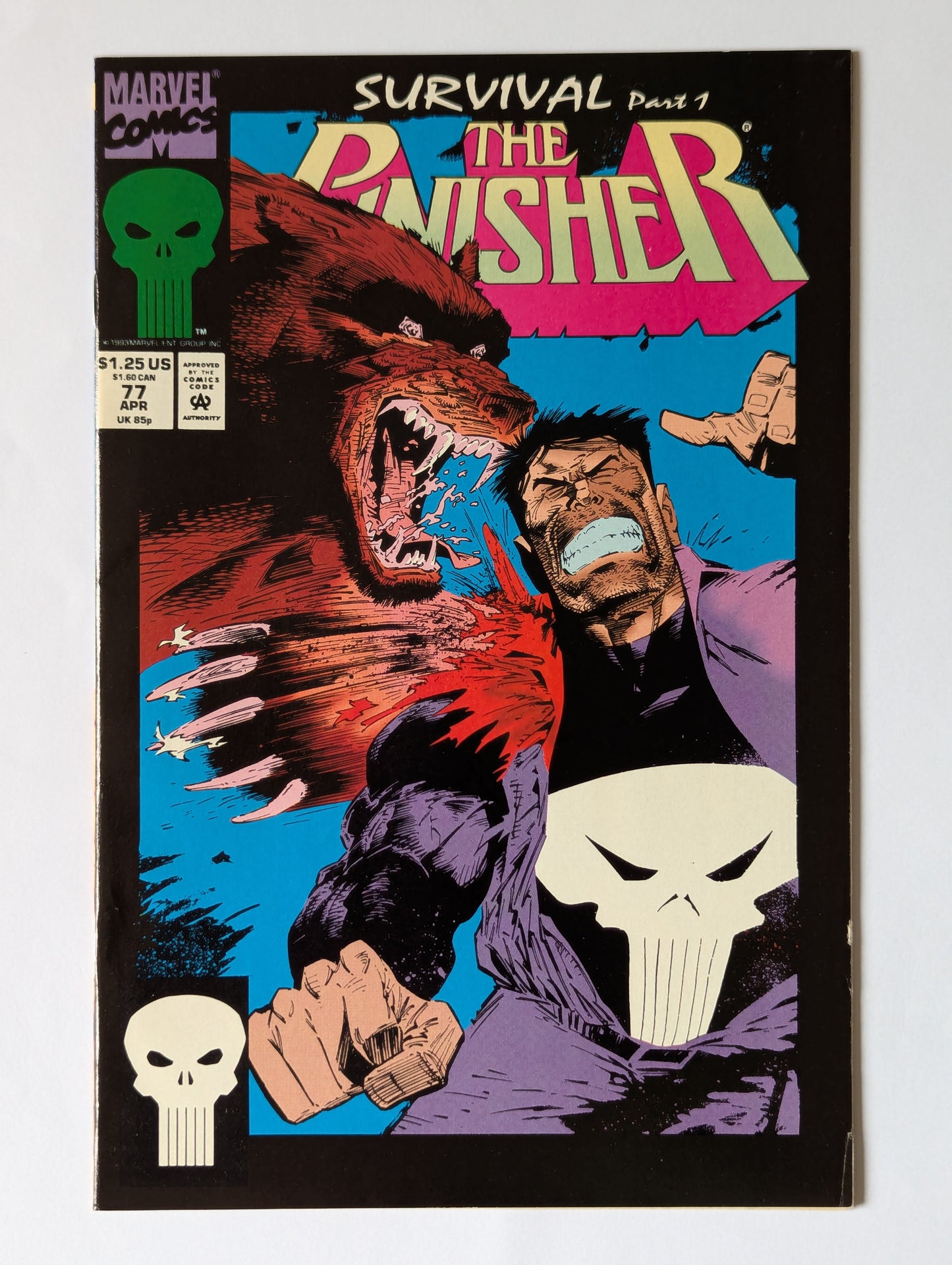 Punisher #77 Marvel Comic Book