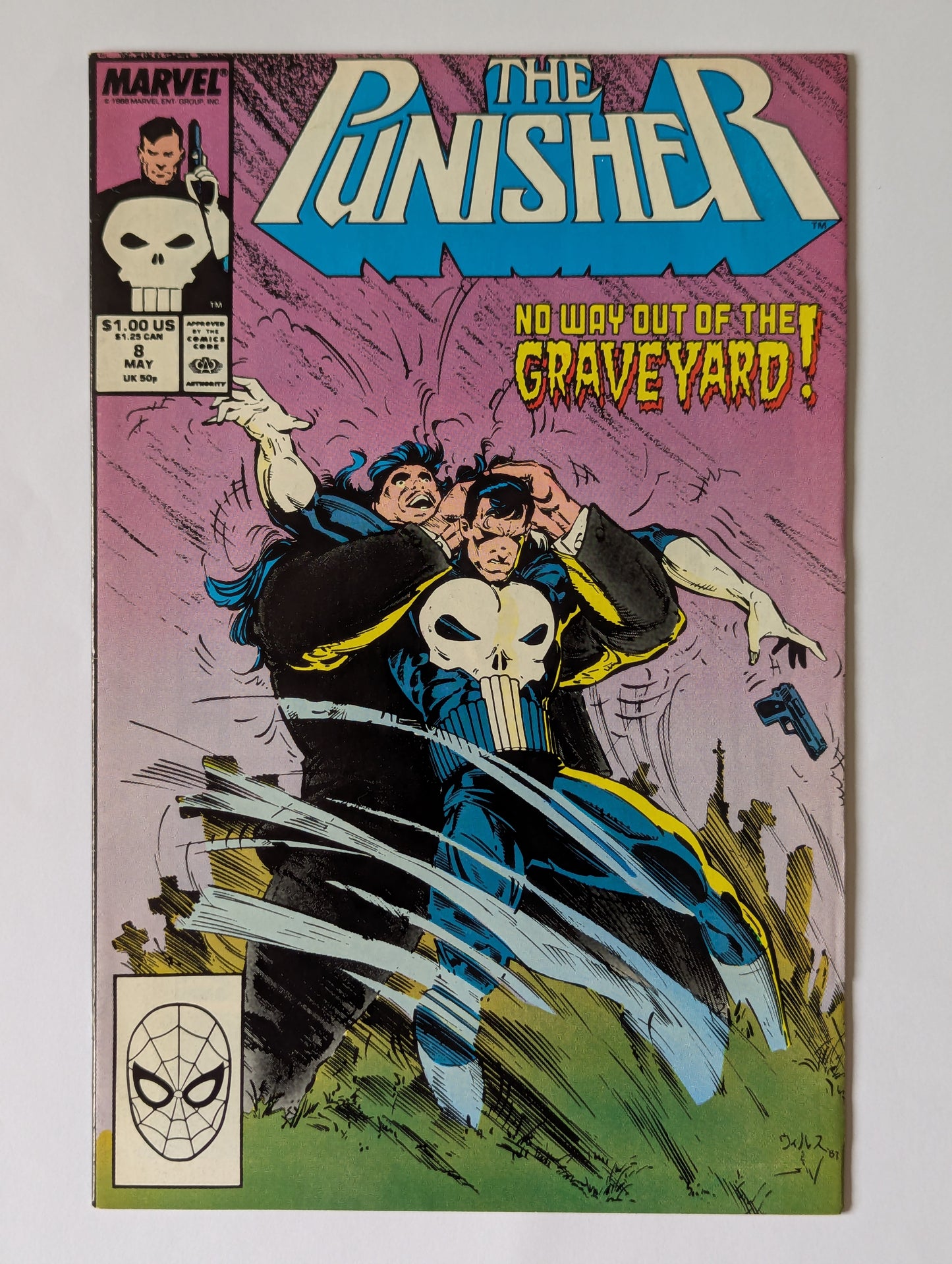 Punisher #8 Marvel Comic Book