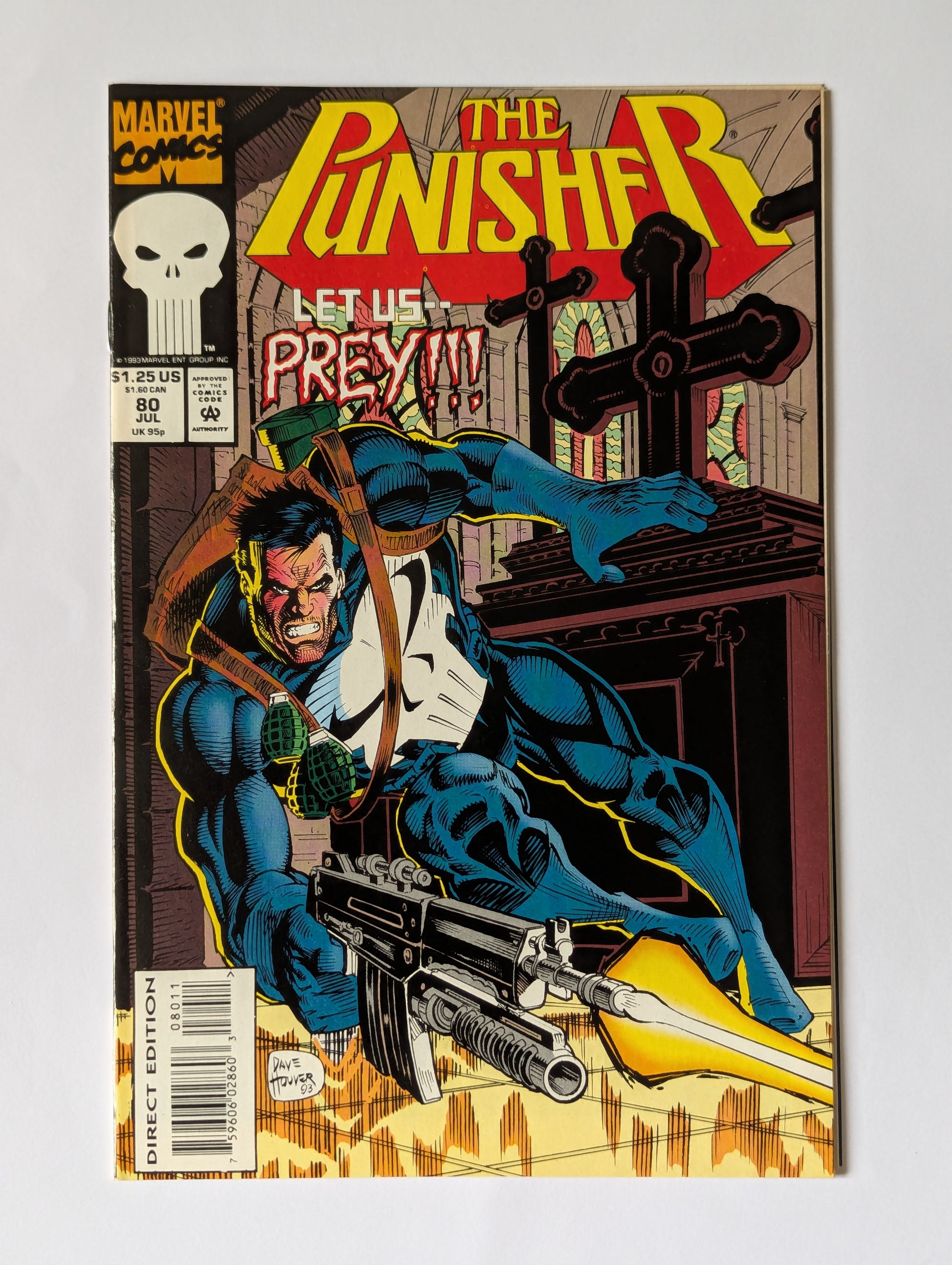 Punisher #80 Marvel Comic Book
