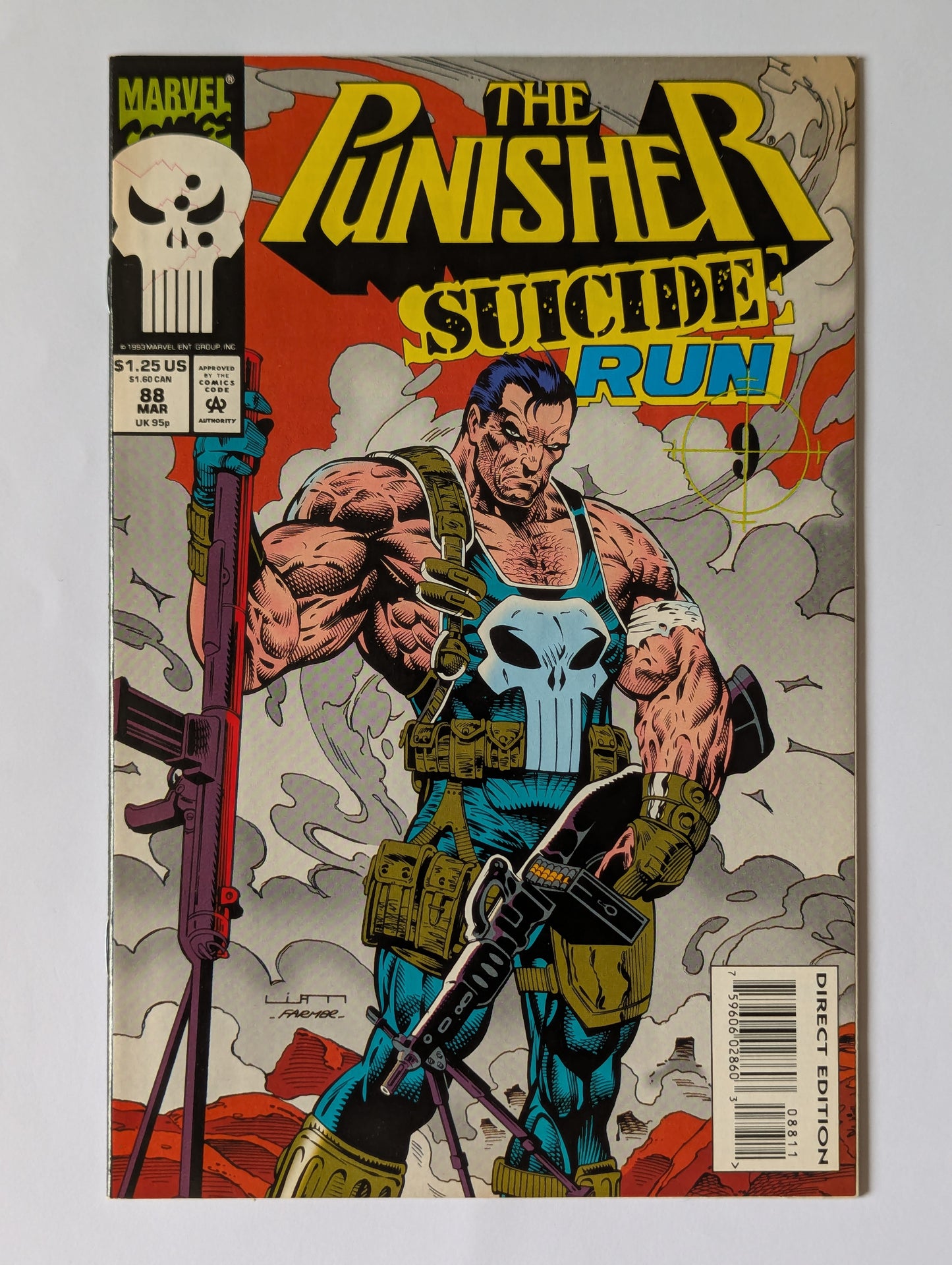 Punisher #88 Marvel Comic Book