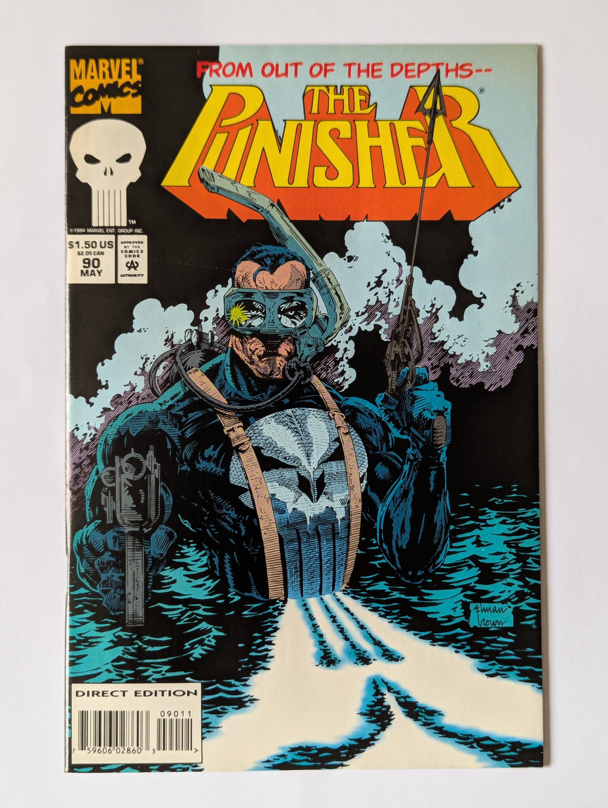 Punisher #90 Marvel Comic Book