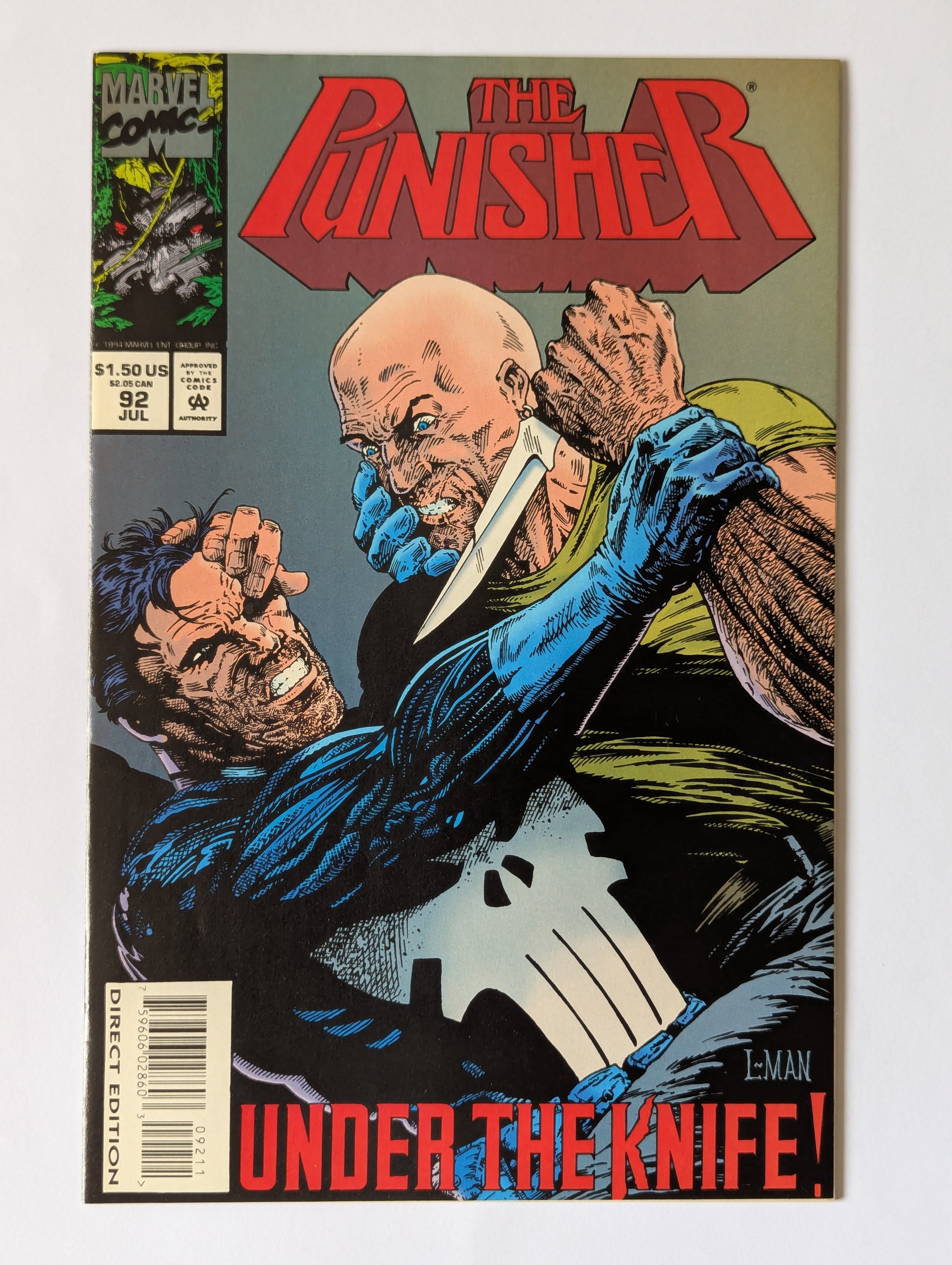 Punisher #92 Marvel Comic Book