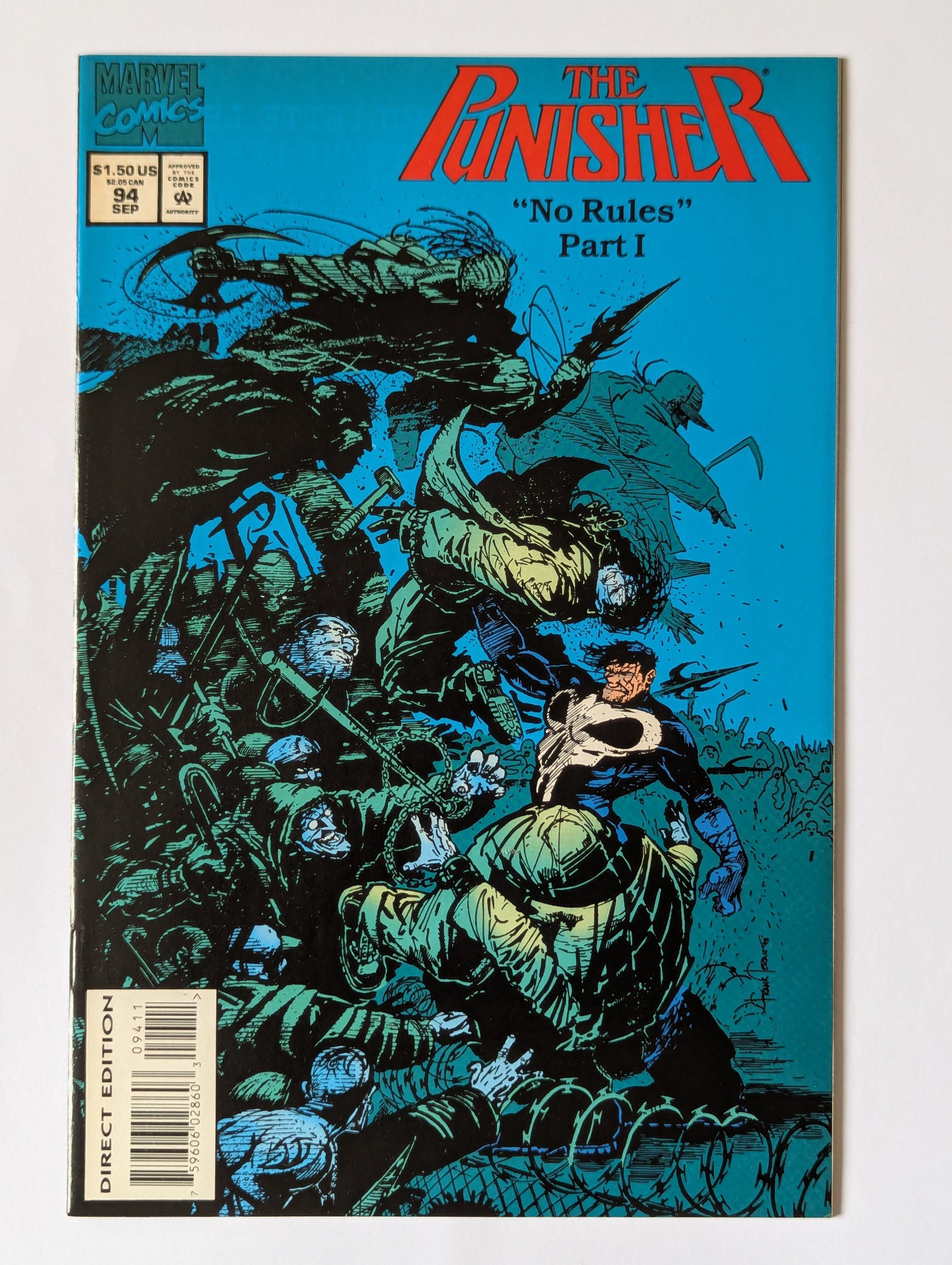 Punisher #94 Marvel Comic Book