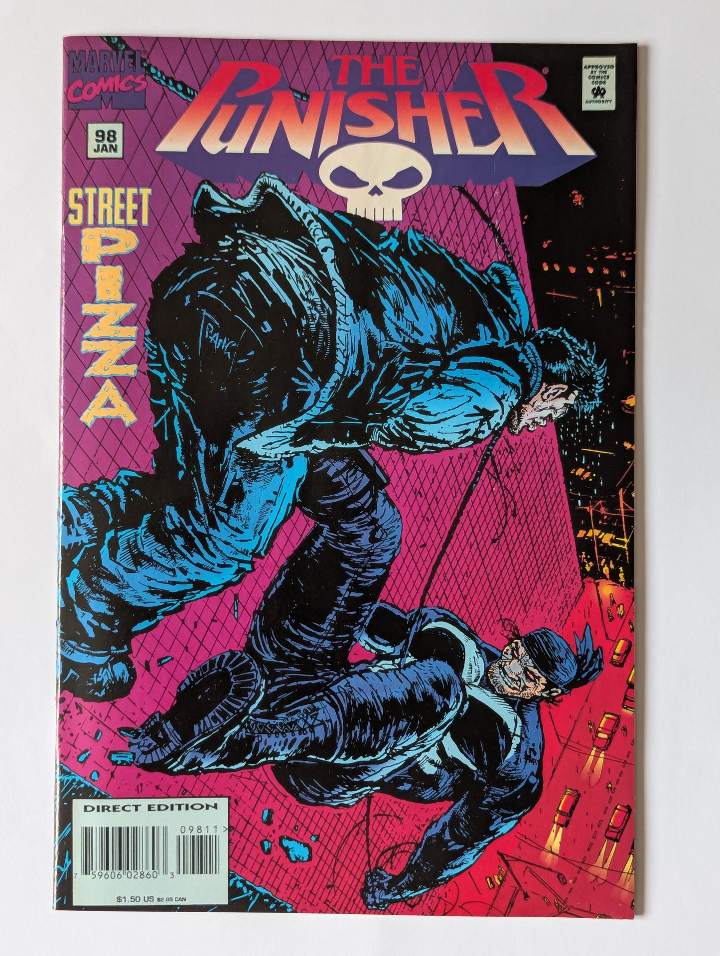 Punisher #98 Marvel Comic Book